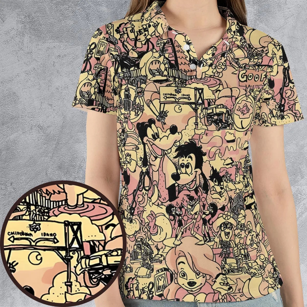 AOP Men/Women Polo Shirt - 6N7YVV13