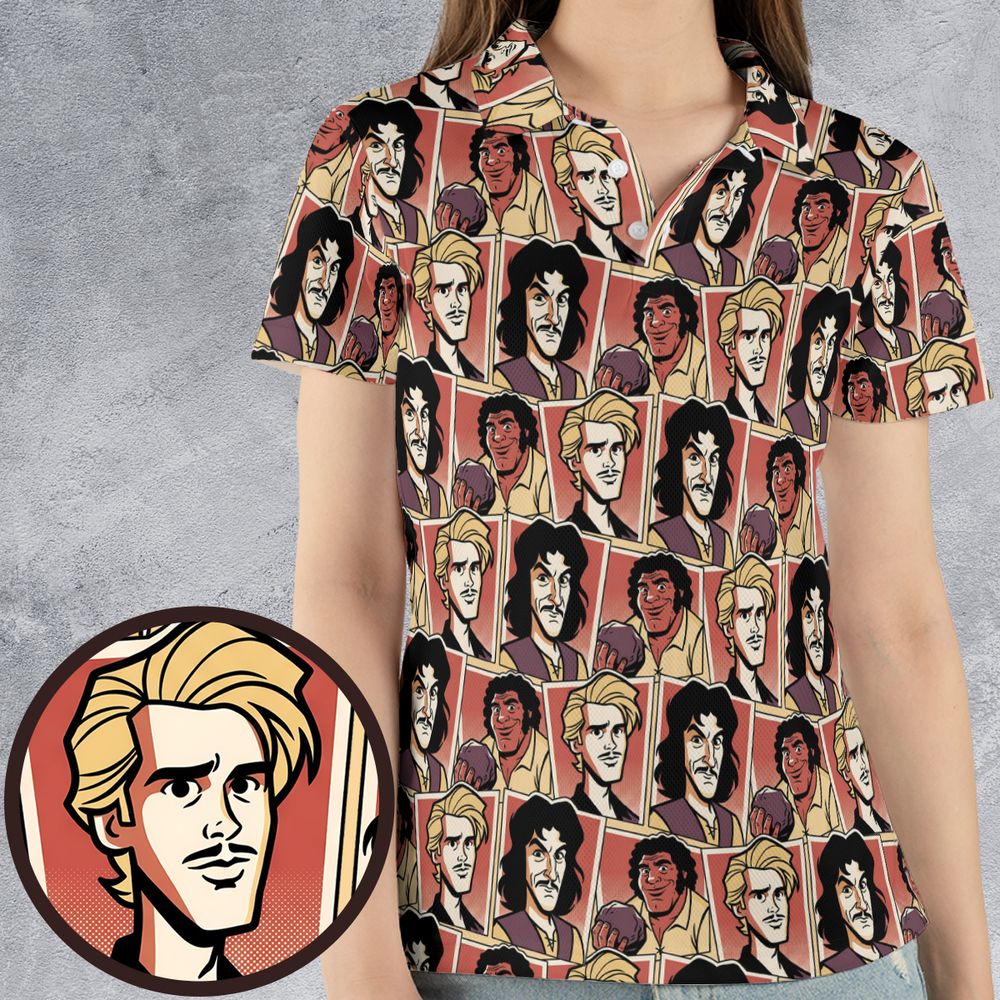 AOP Men/Women Polo Shirt - 1KNXPNNT -  - 4