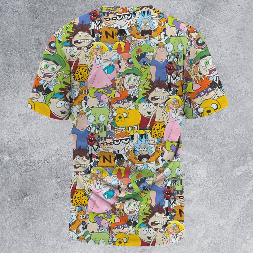 All-Over Print Unisex T-Shirt - KHKG5L5T -  - 4