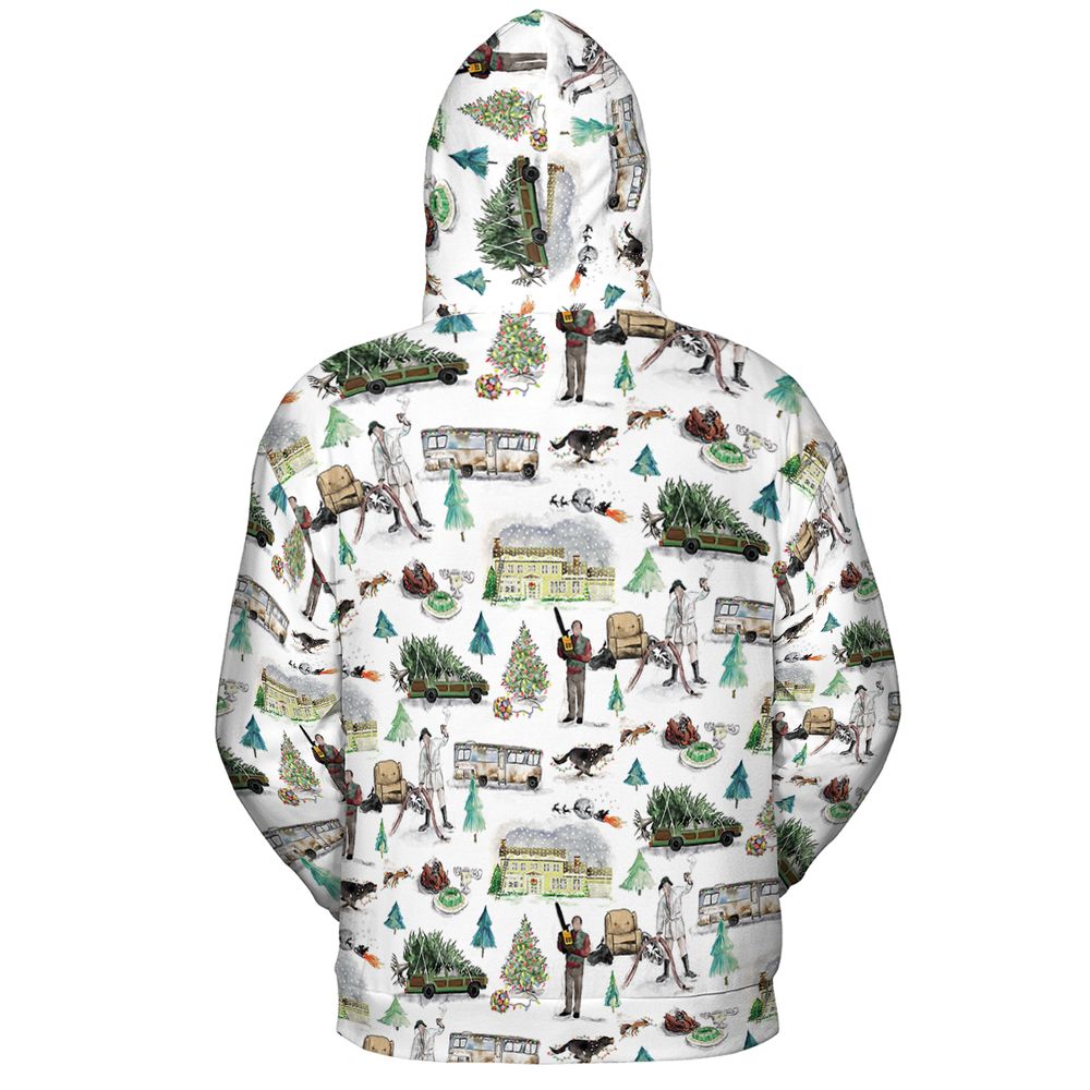 All-over Print Hoodie - EZUAMW9S -  - 4