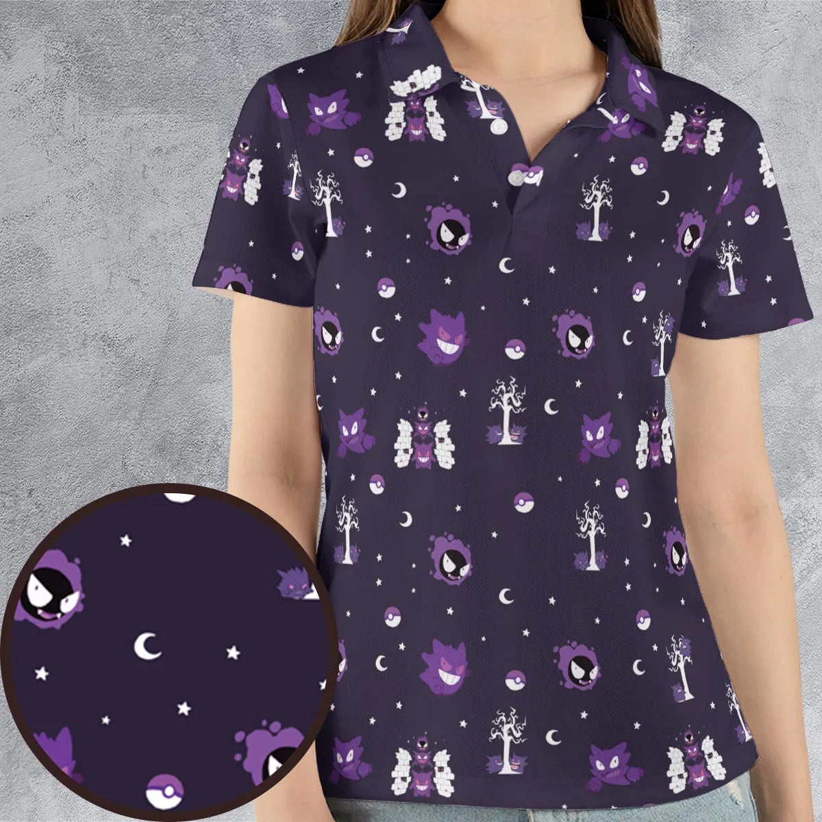 AOP Men/Women Polo Shirt - 7AG1KWU8