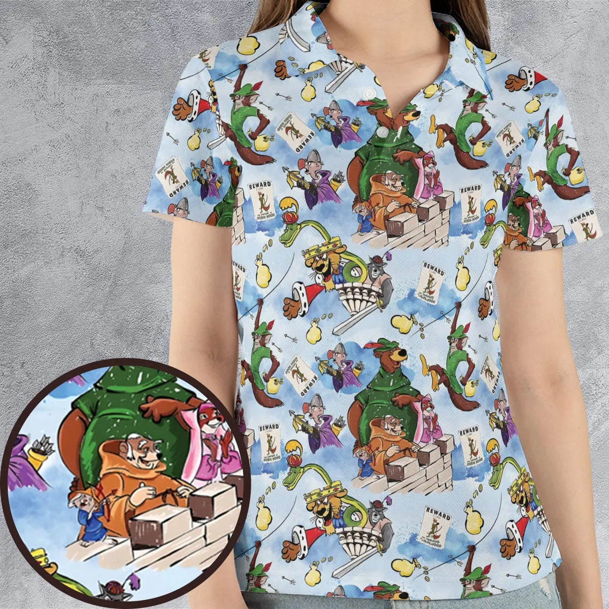 AOP Men/Women Polo Shirt - UHRAQJJ2