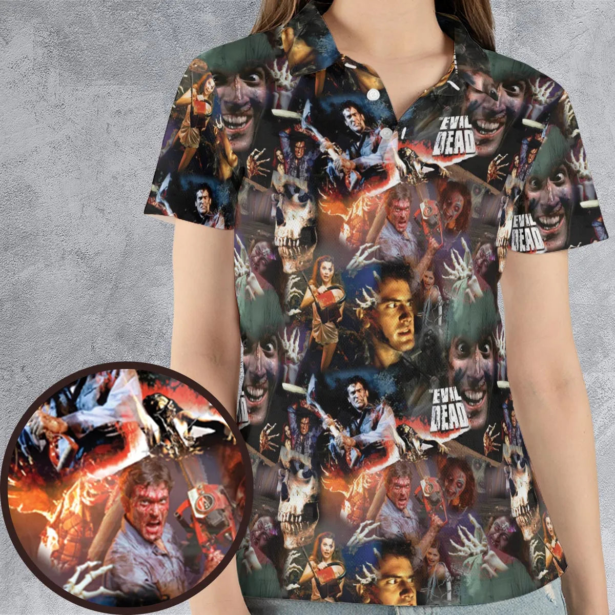 AOP Men/Women Polo Shirt - 8NN7HLKM