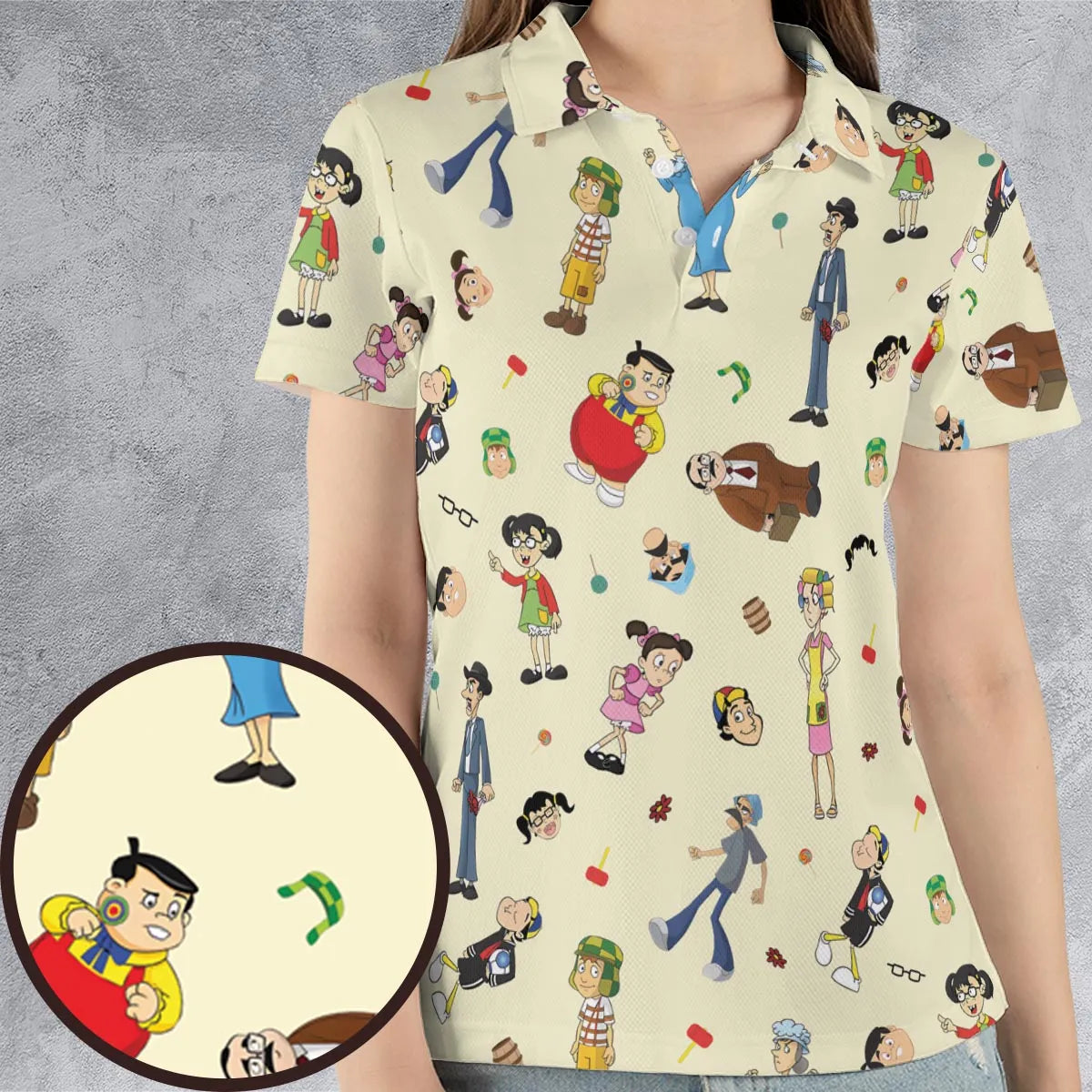 AOP Men/Women Polo Shirt - 6W2J2ALX