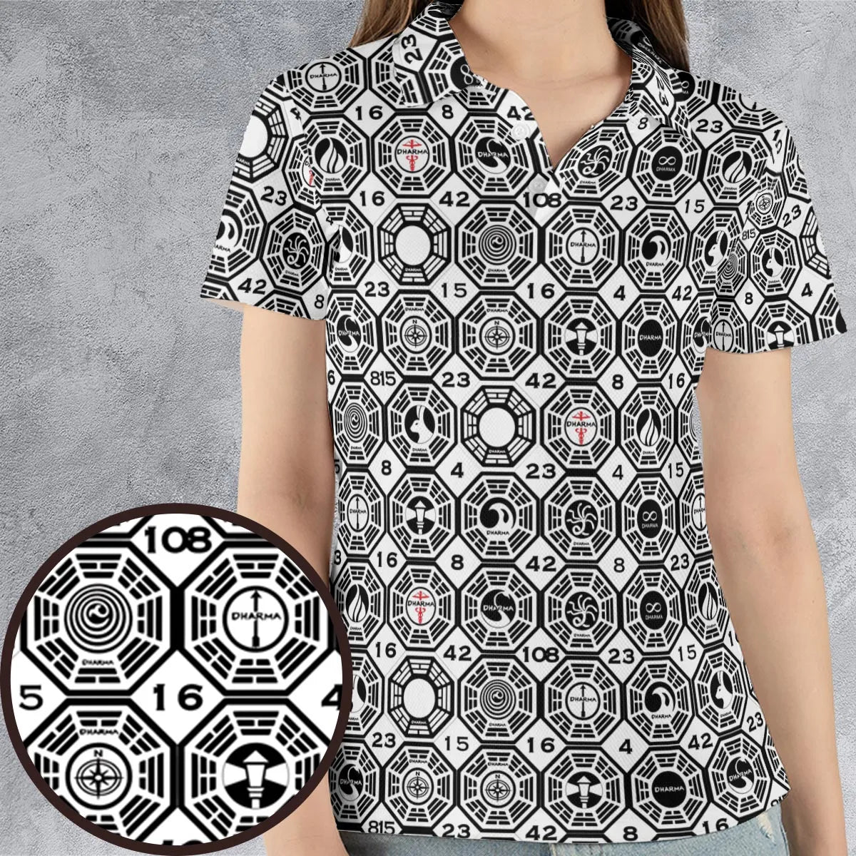 AOP Men/Women Polo Shirt - VVPJ56BH