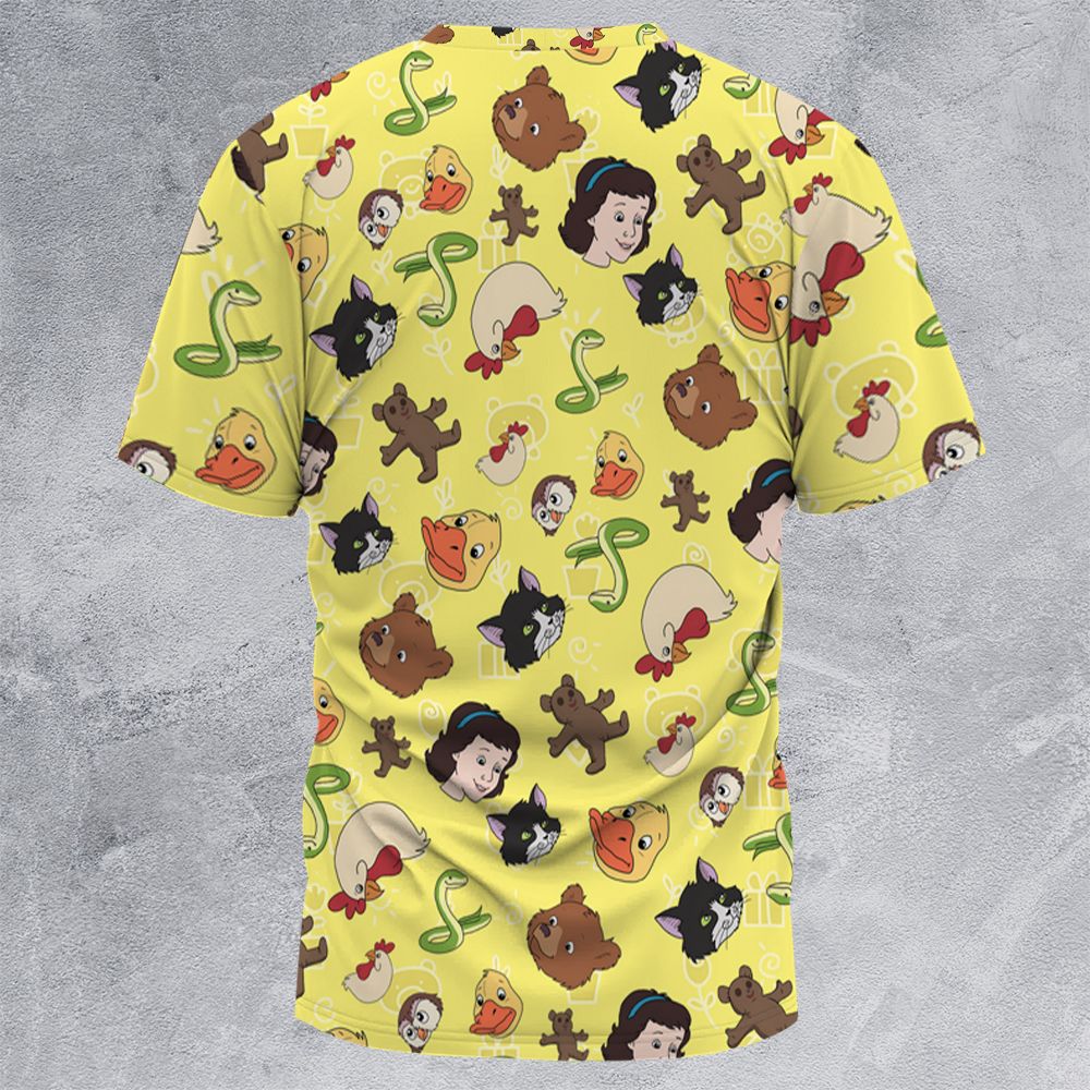 All-Over Print Unisex T-Shirt - 9D4B9GQT -  - 4