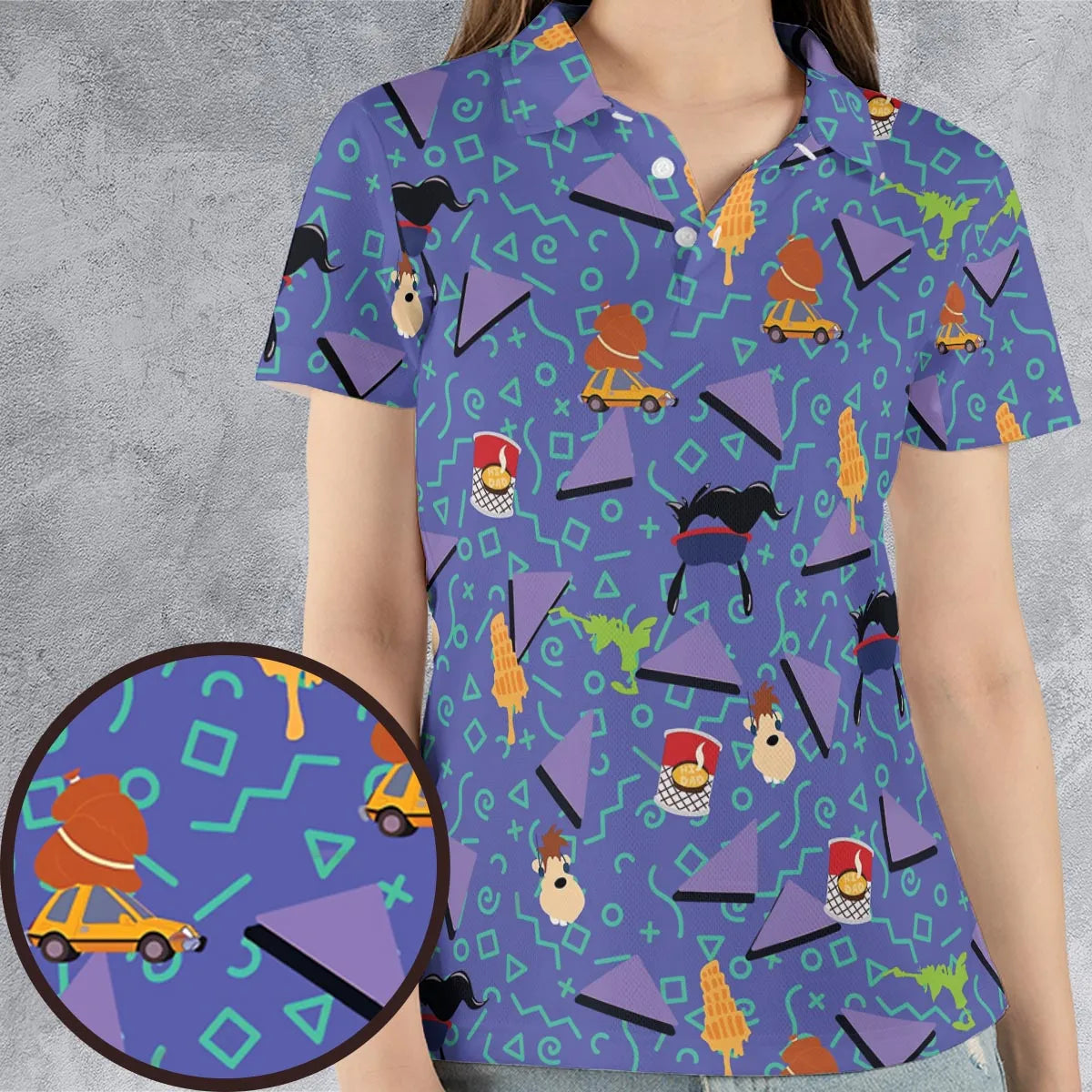 AOP Men/Women Polo Shirt - WK5A9UNK