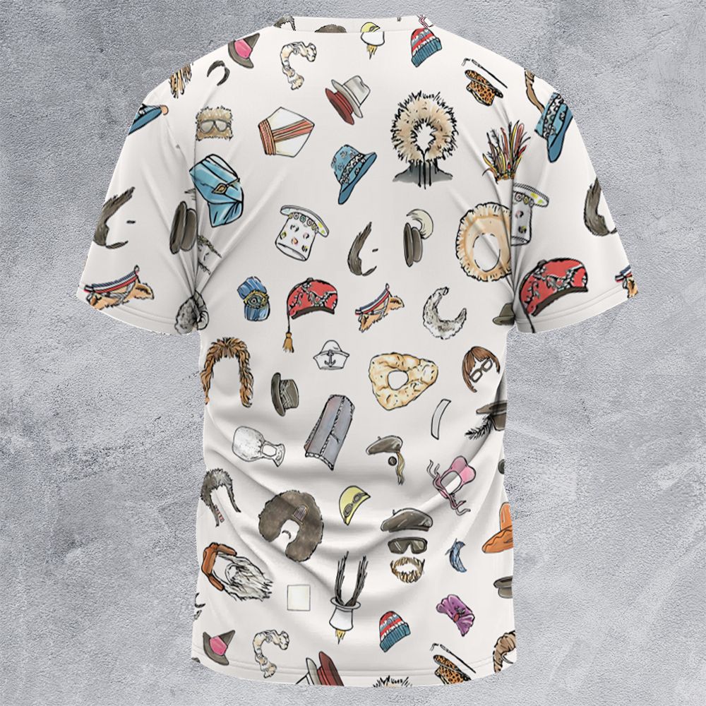 All-Over Print Unisex T-Shirt - 3N2VSQMU -  - 4