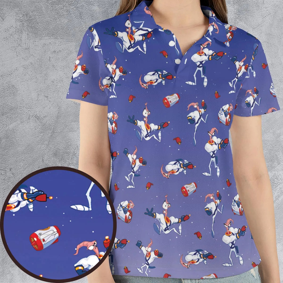 AOP Men/Women Polo Shirt - XZGENLR9