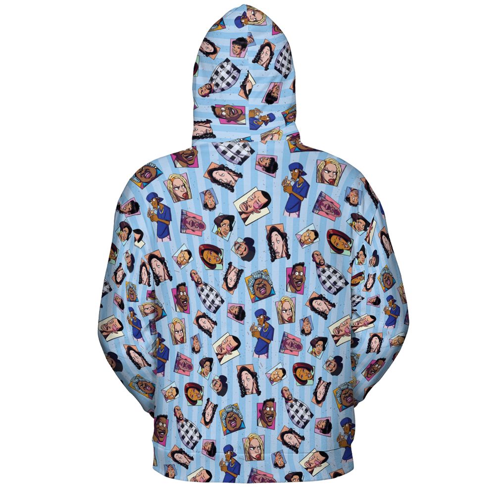 All-over Print Hoodie - 1FASRJ34 -  - 4