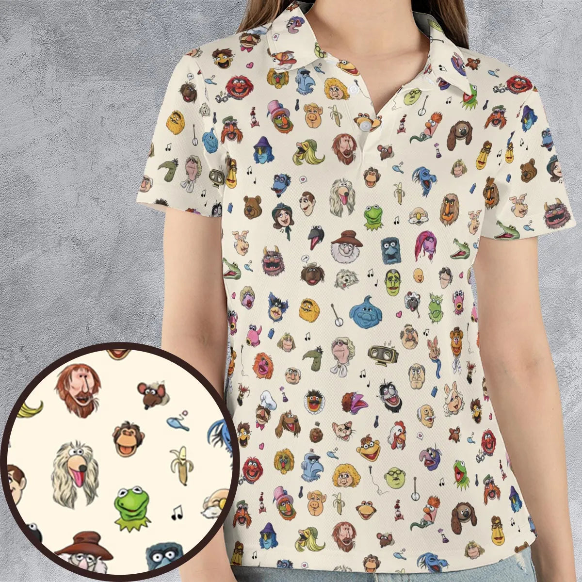 AOP Men/Women Polo Shirt - WKCAPC4A