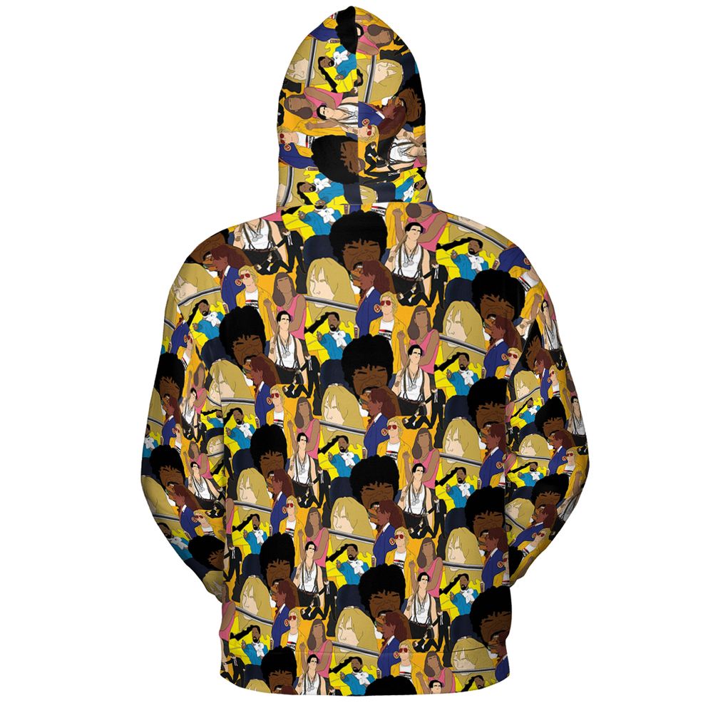All-over Print Hoodie - 232JTV71 -  - 4