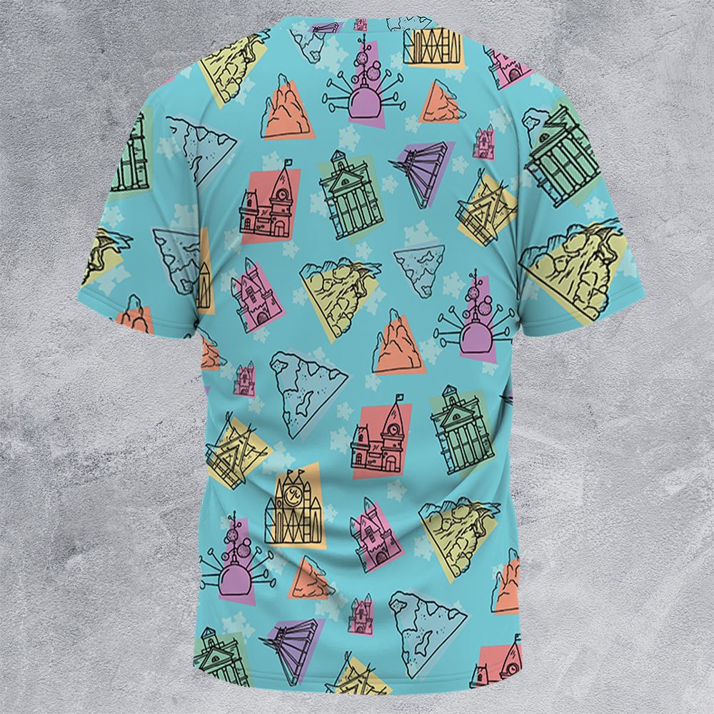 All-Over Print Unisex T-Shirt - 8721HWCA -  - 4