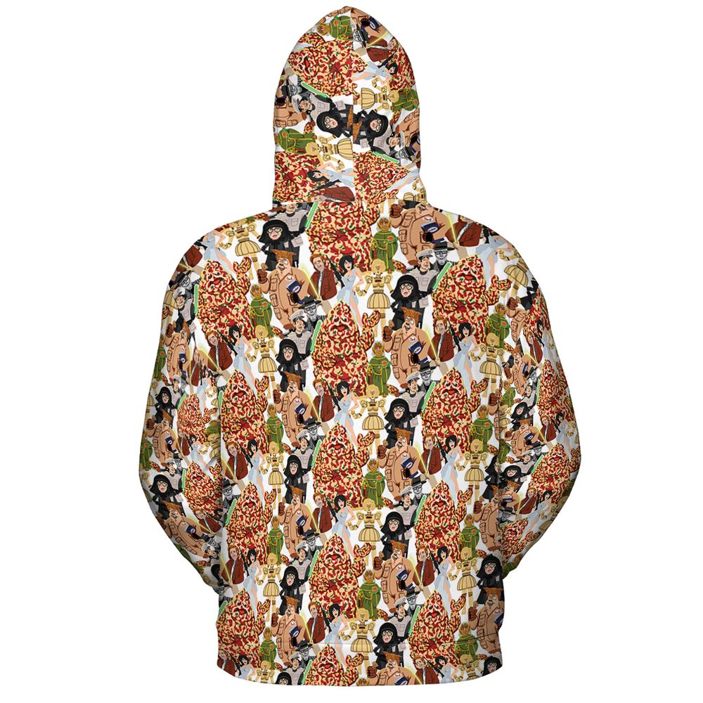 All-over Print Hoodie - 9FWDXR9U -  - 4