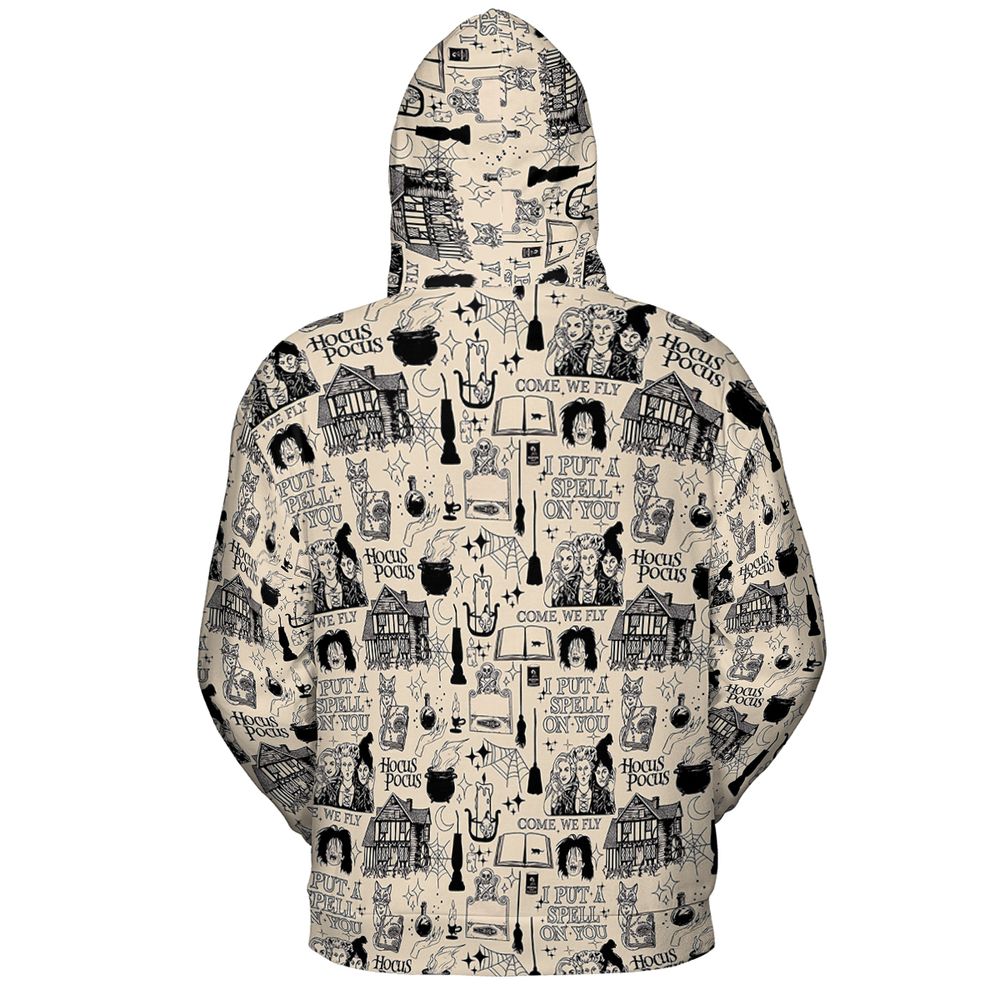 All-over Print Hoodie - MW8X3H5C -  - 4