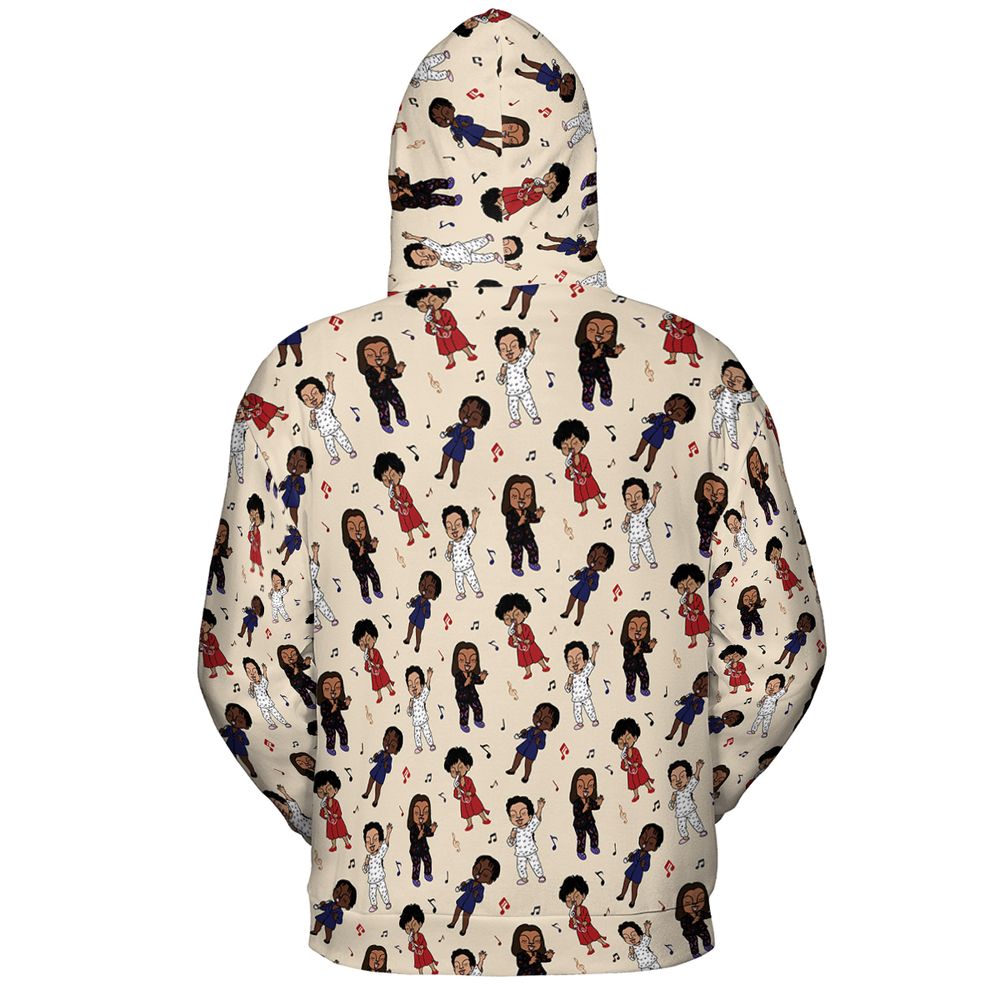 All-over Print Hoodie - TN1S829S -  - 4