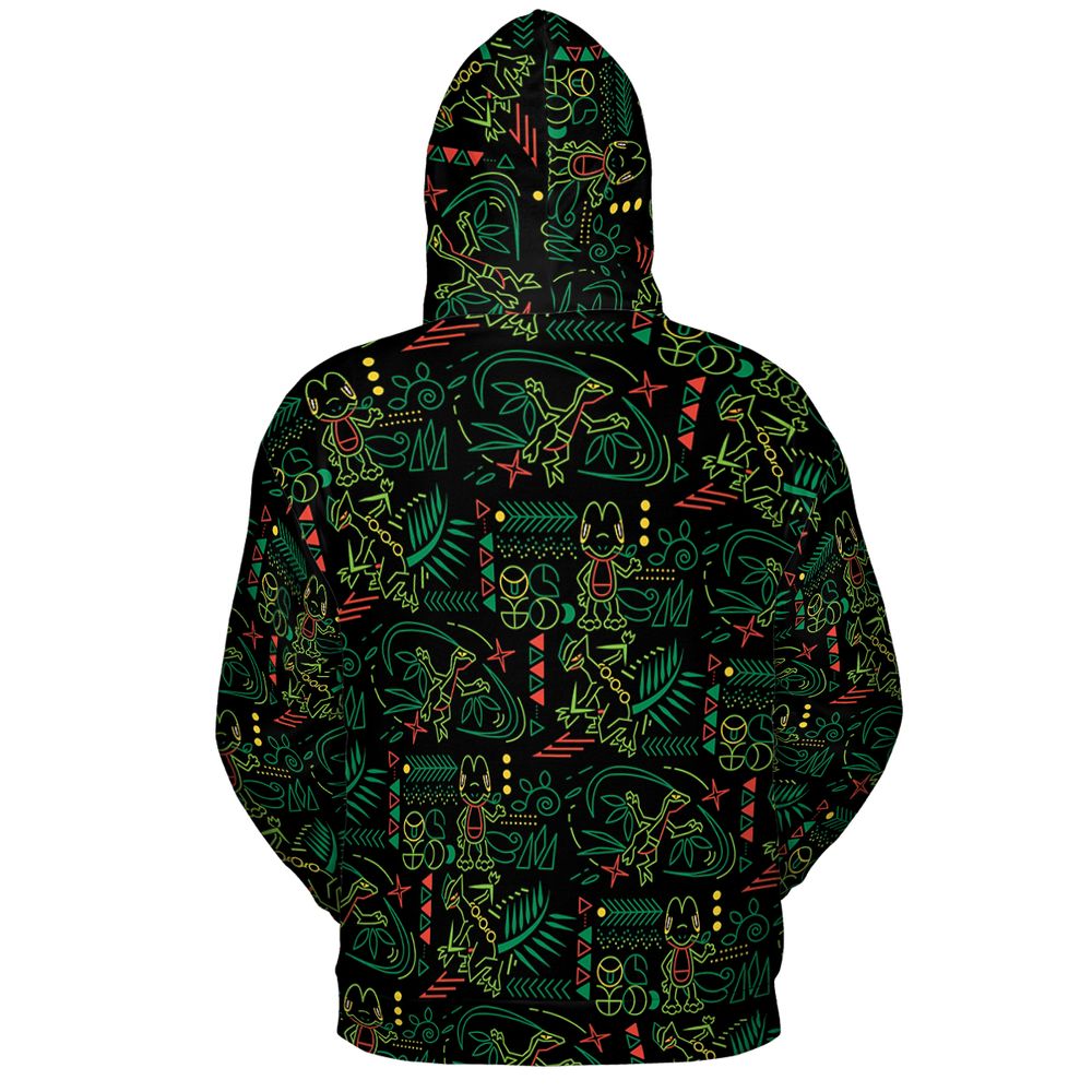 All-over Print Hoodie - DDTRB4K6 -  - 4