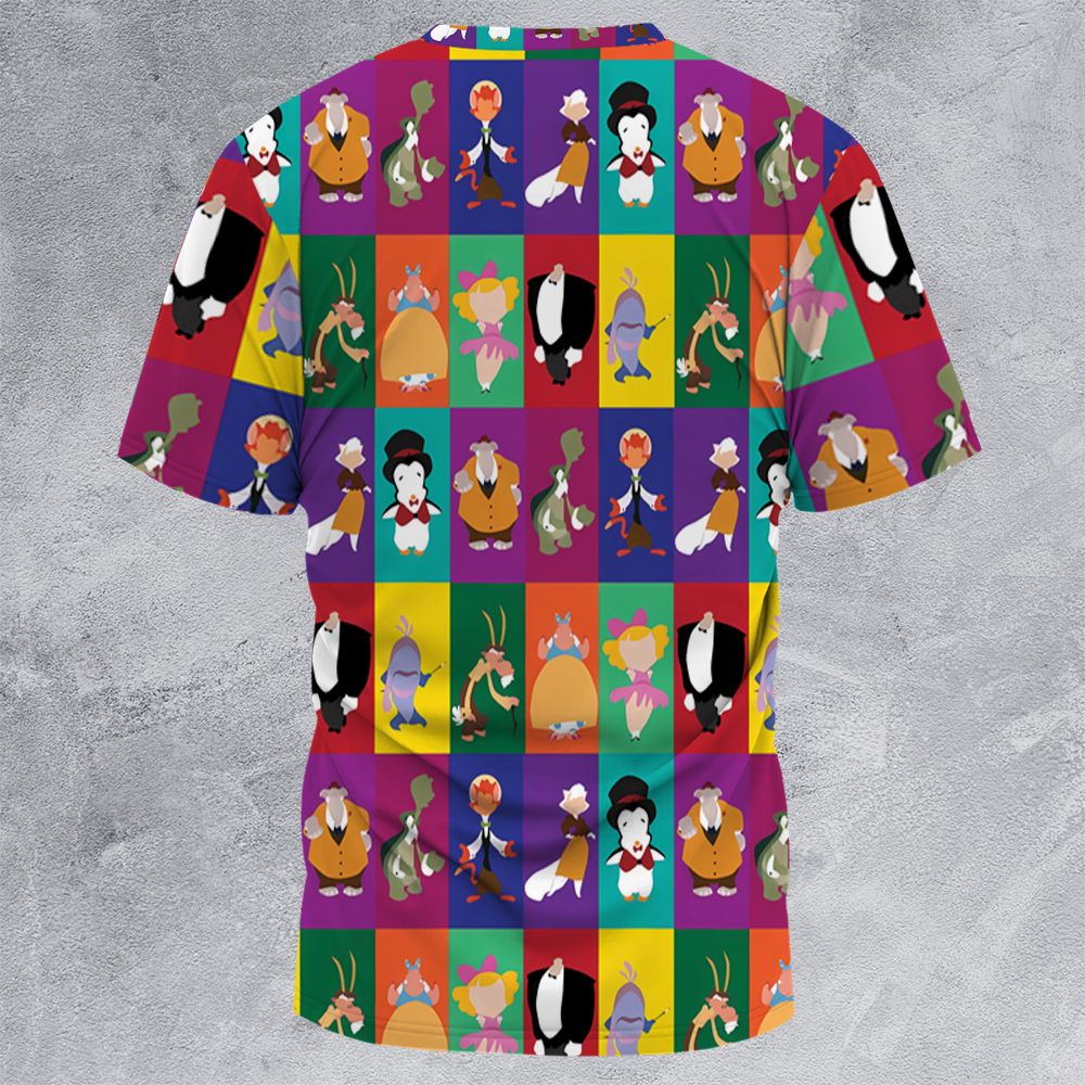 All-Over Print Unisex T-Shirt - WGBHQWY1 -  - 4