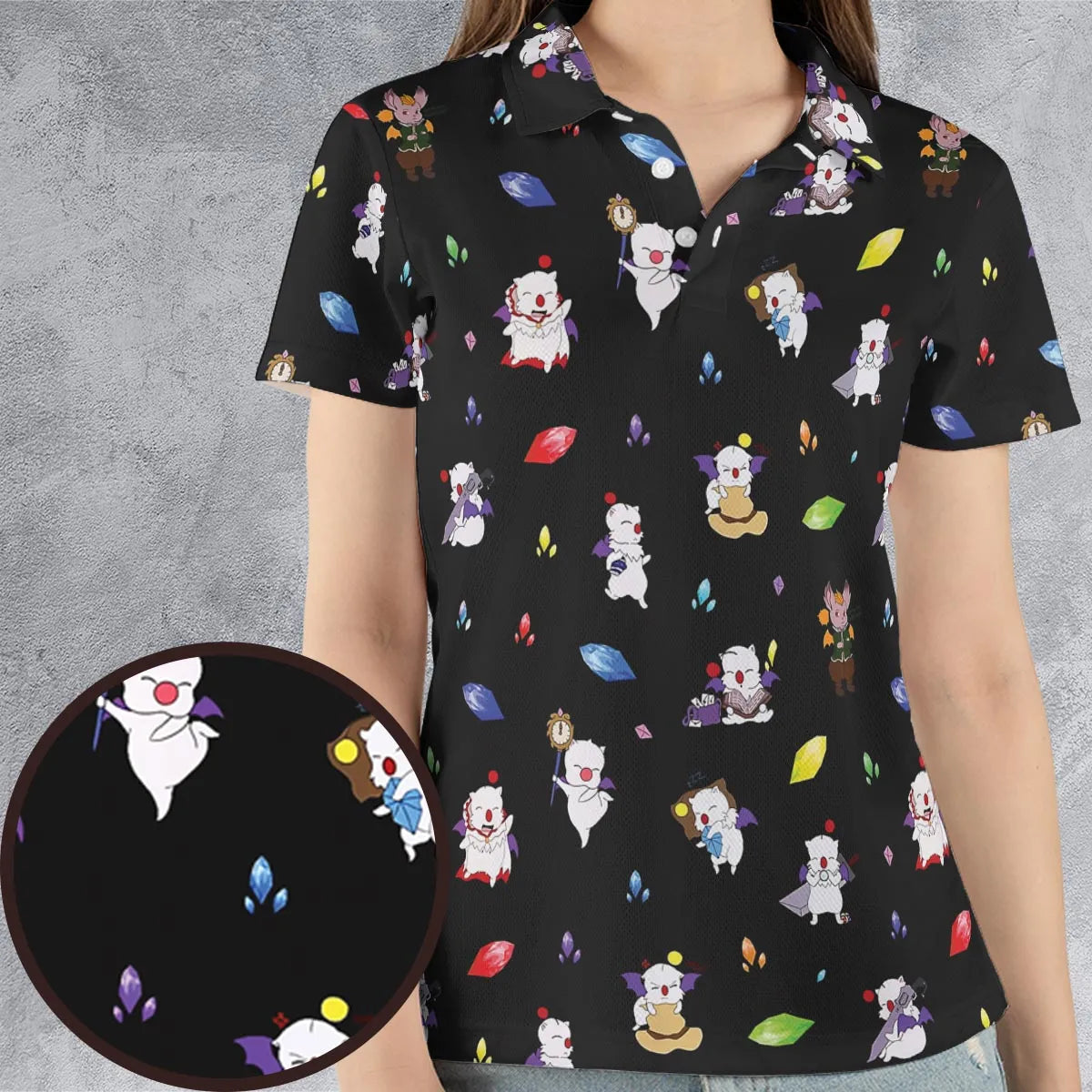 AOP Men/Women Polo Shirt - 6AAASLHX