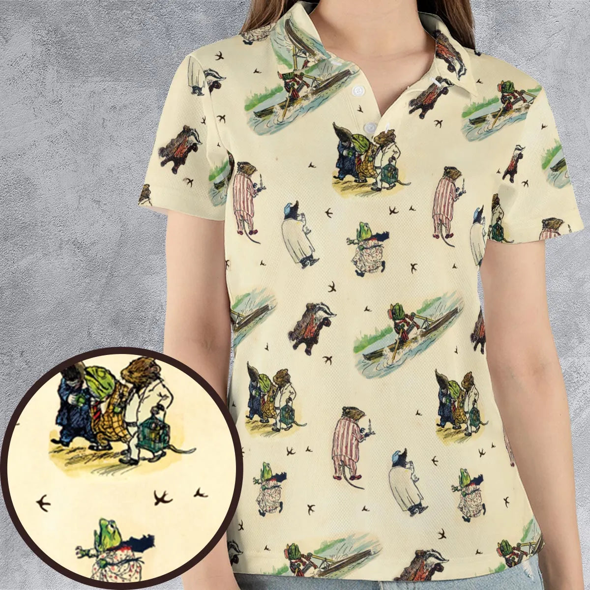 AOP Men/Women Polo Shirt - VW651KXR