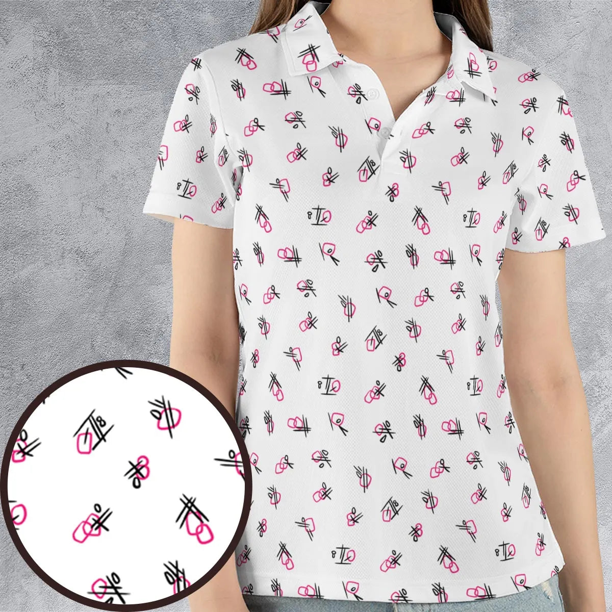 AOP Men/Women Polo Shirt - 3BETWMDE