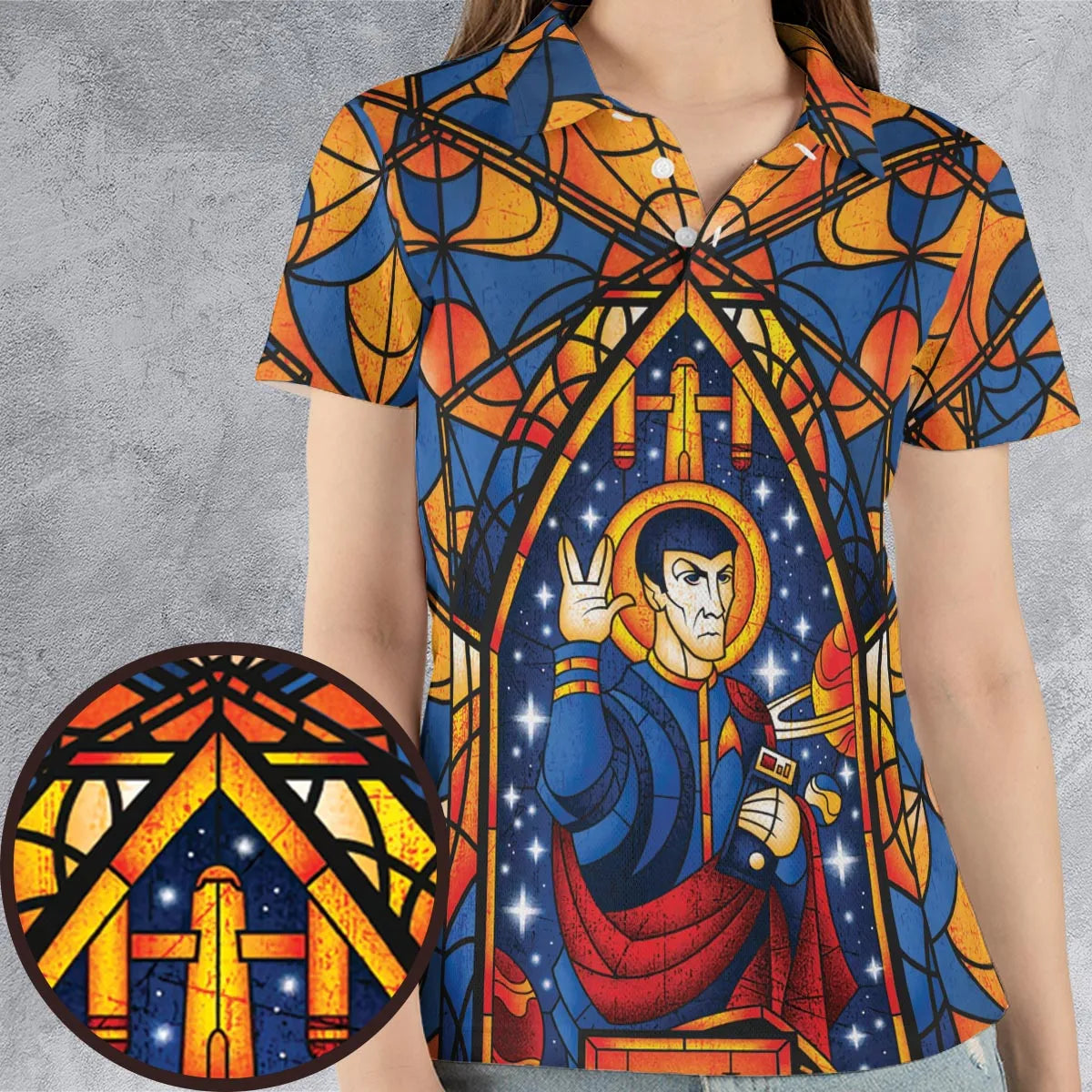 AOP Men/Women Polo Shirt - DQUKKBXS