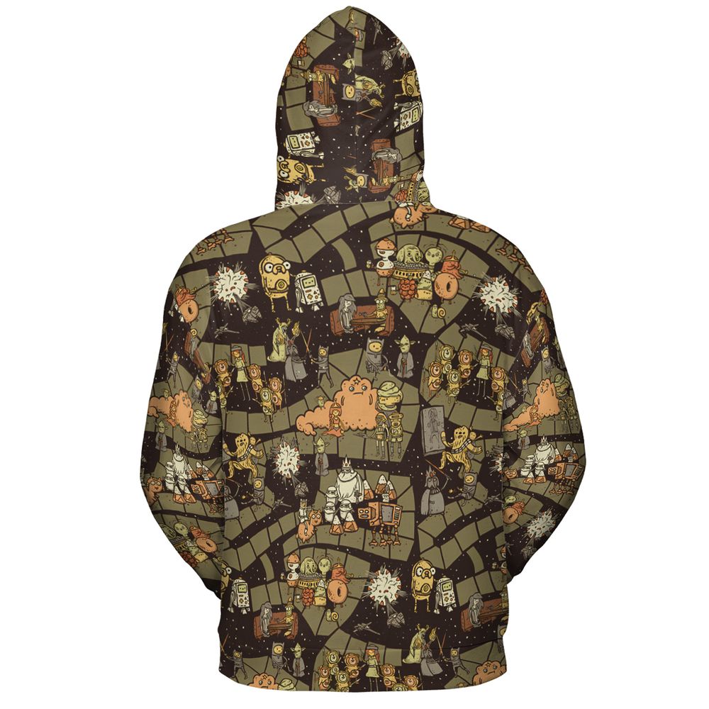 All-over Print Hoodie - 8EW124GB -  - 4