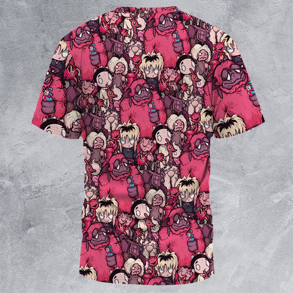 All-Over Print Unisex T-Shirt - WSF9N9AS -  - 4