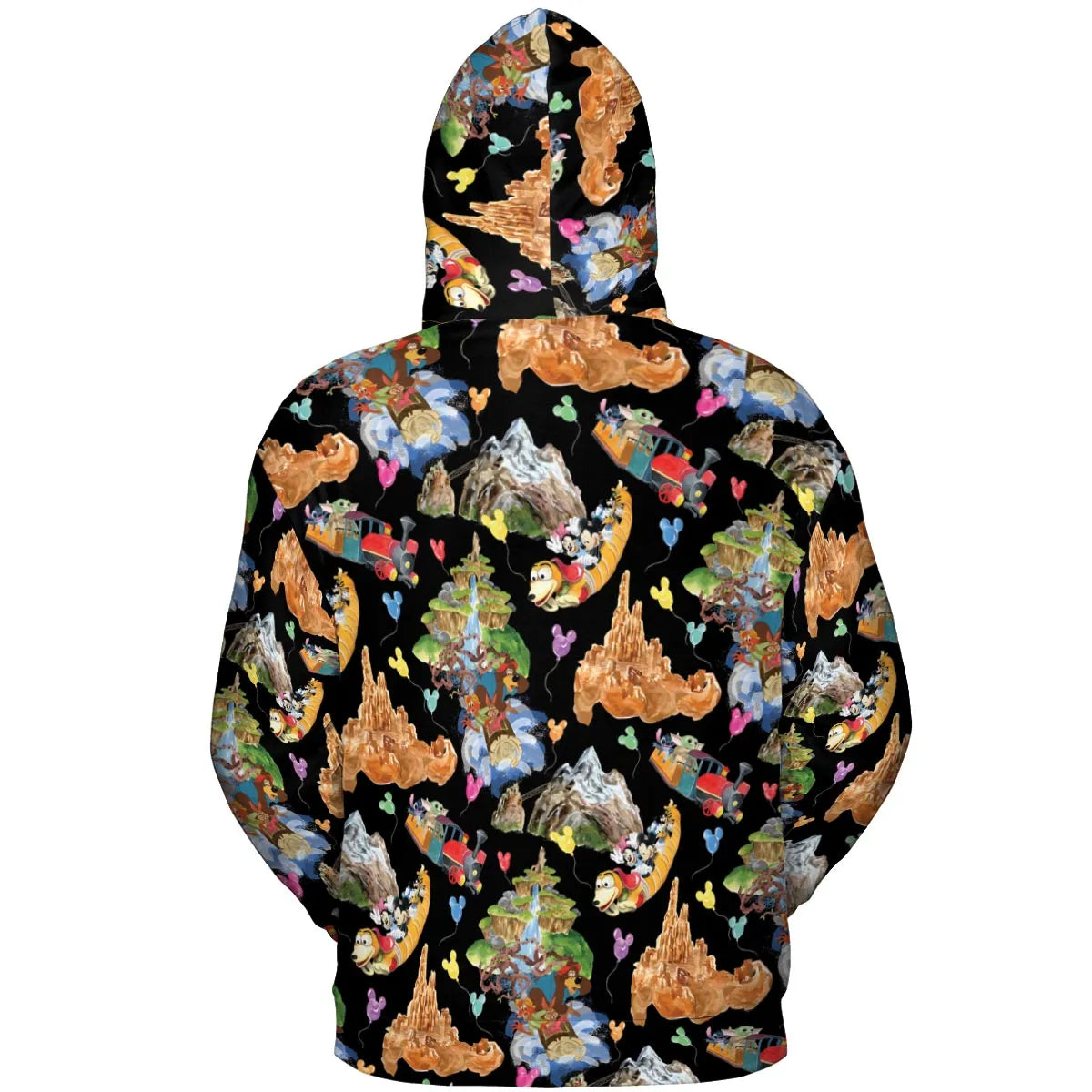 All-over Print Hoodie - 94B2VN6E