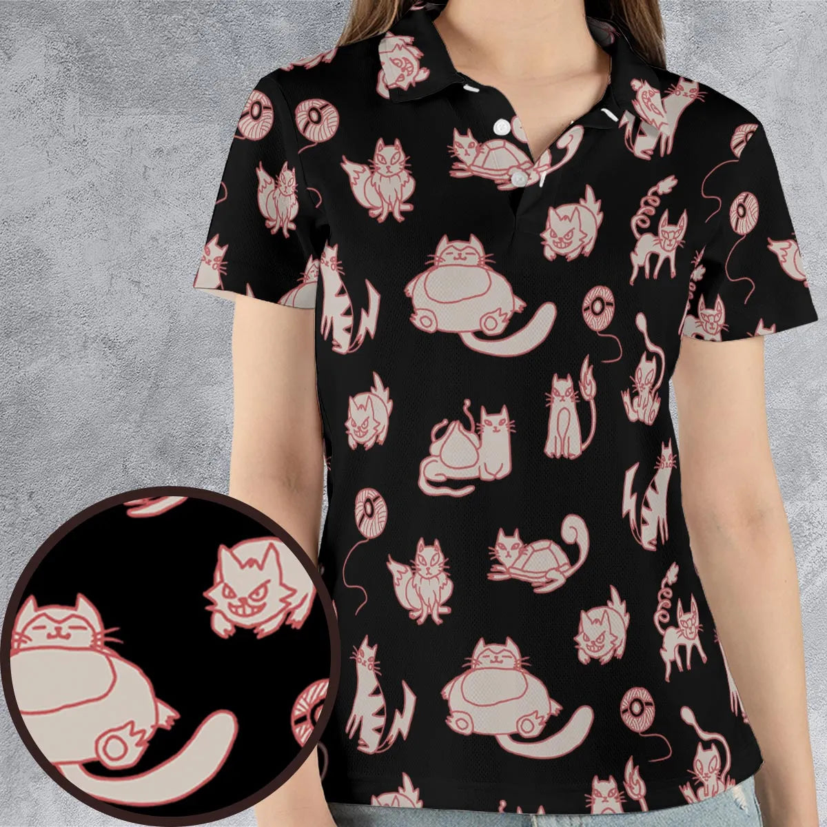 AOP Men/Women Polo Shirt - KFNPURH9