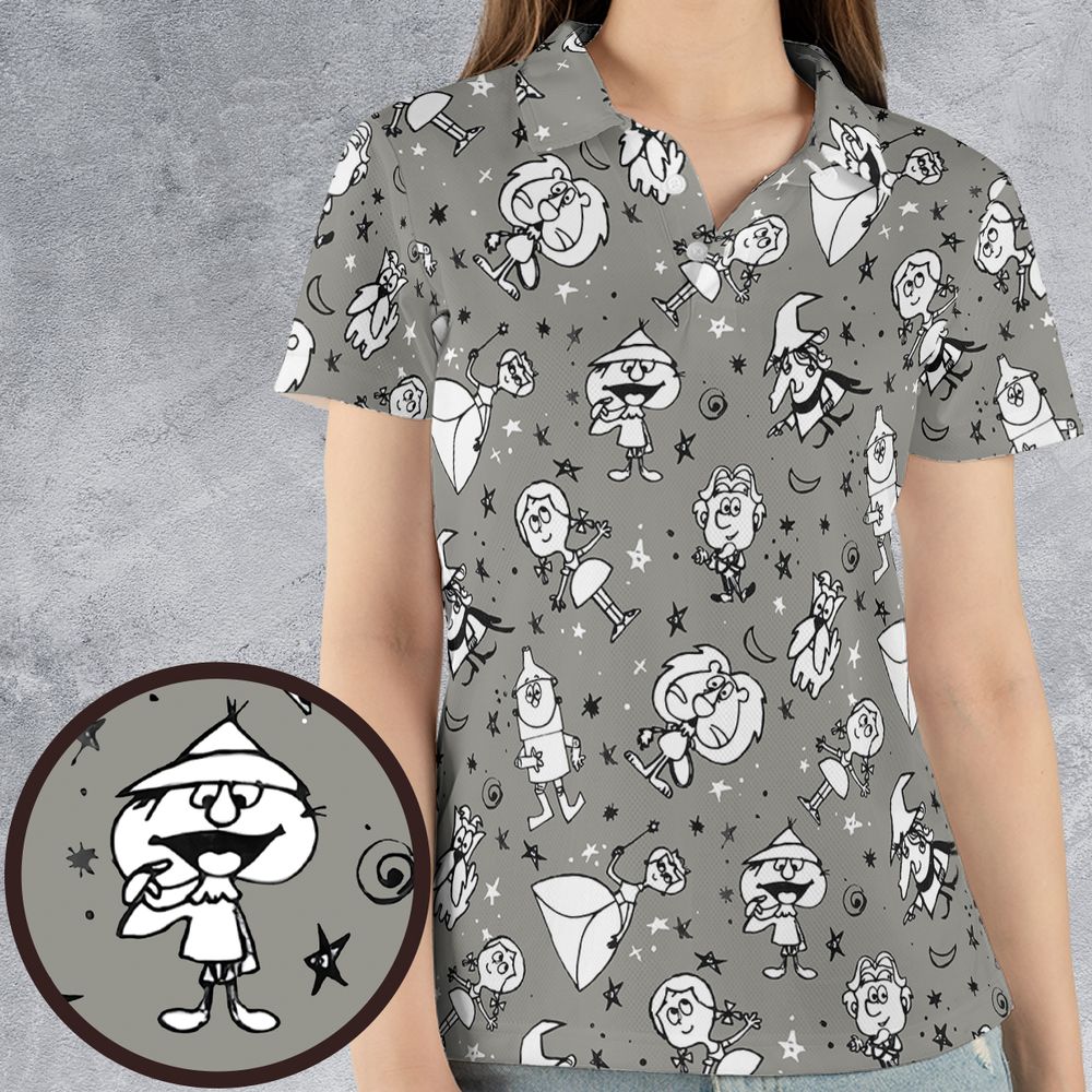 AOP Men/Women Polo Shirt - 1H4PUW8D -  - 4