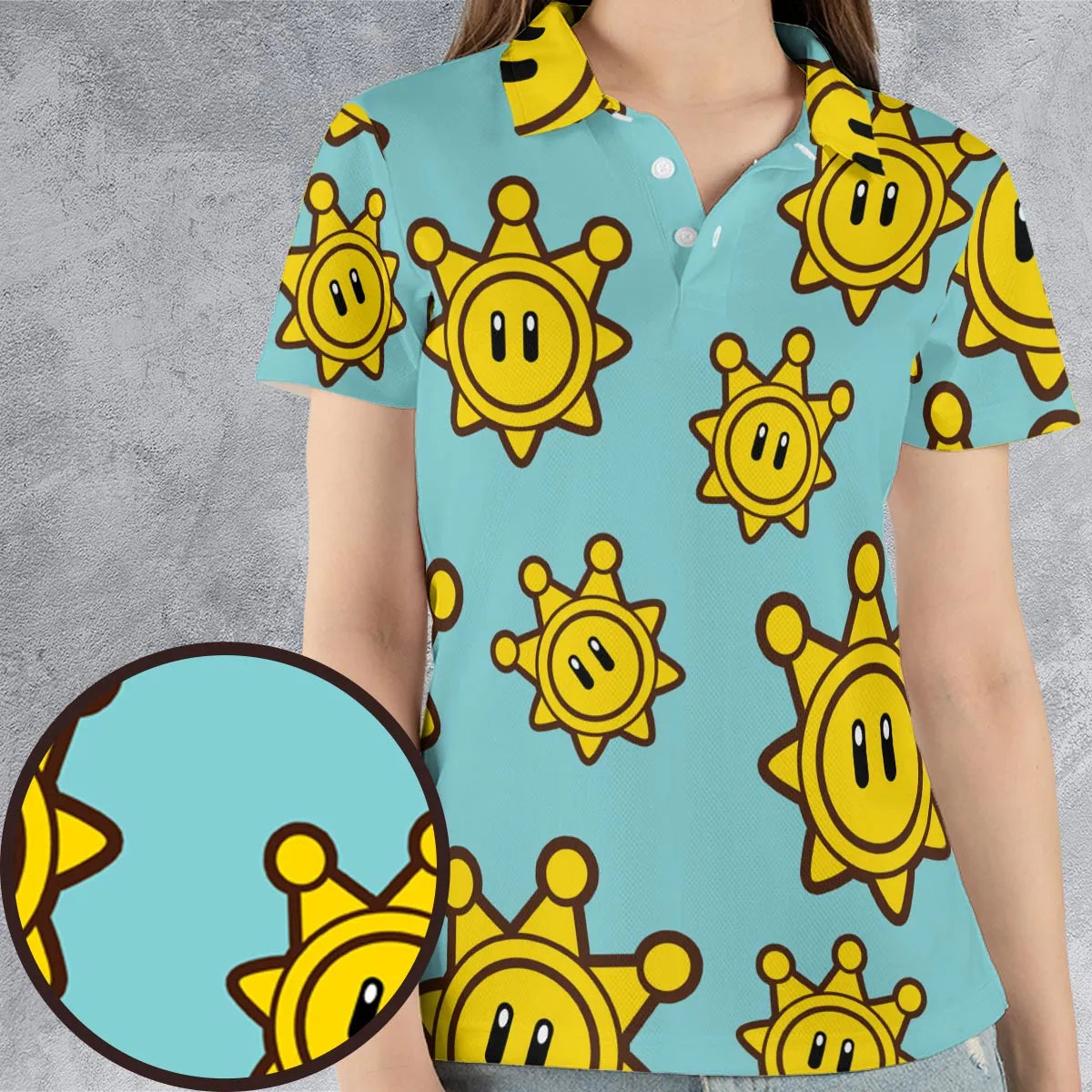 AOP Men/Women Polo Shirt - LG2PNTHA