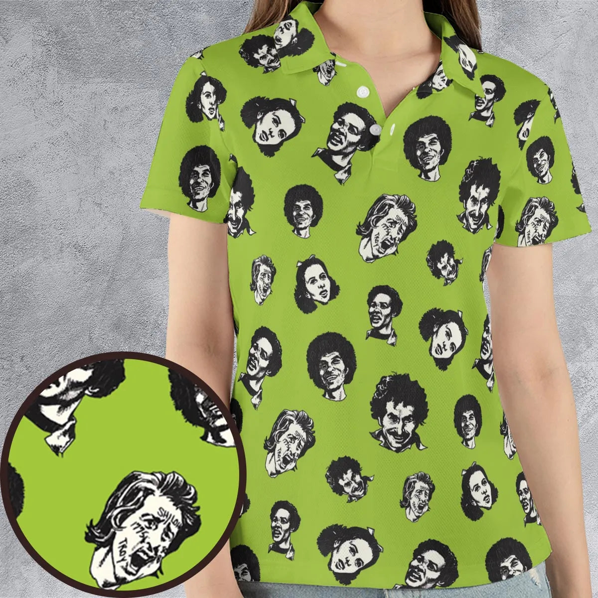 AOP Men/Women Polo Shirt - X2AVNUCN