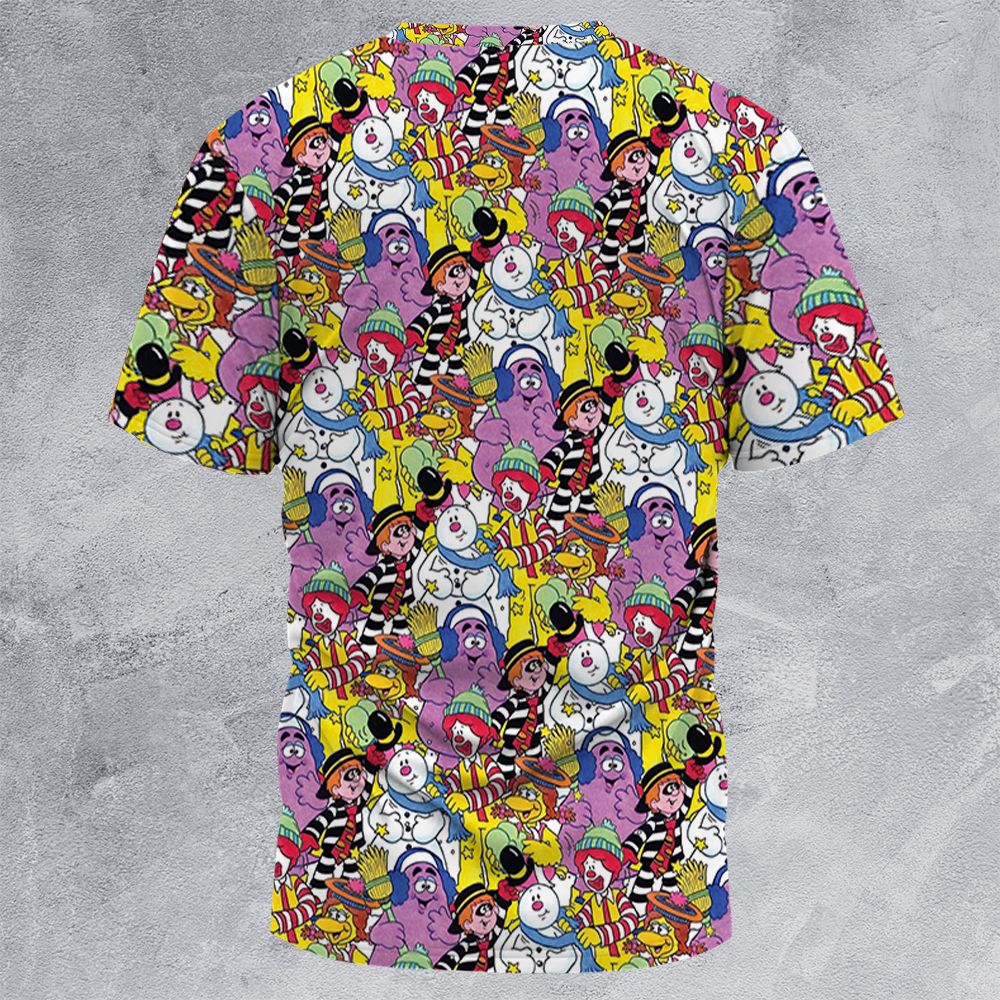 All-Over Print Unisex T-Shirt - 9D2NVESU -  - 4