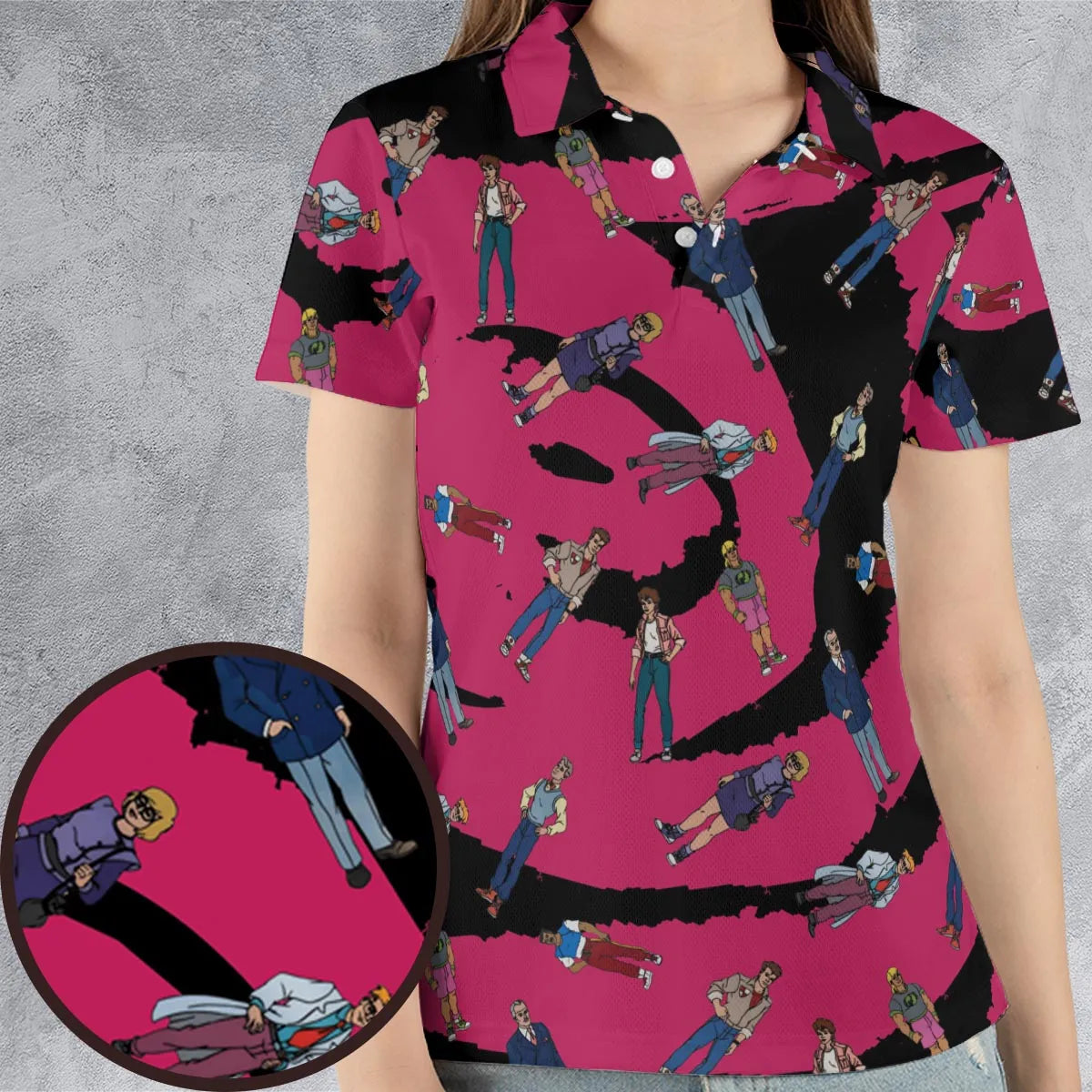 AOP Men/Women Polo Shirt - KYPTLL11