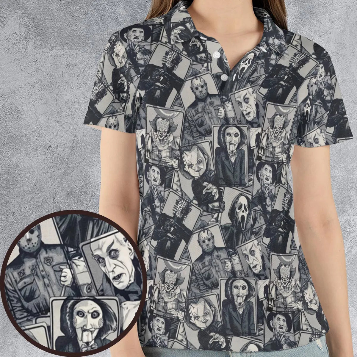 AOP Men/Women Polo Shirt - CERS5ZZV