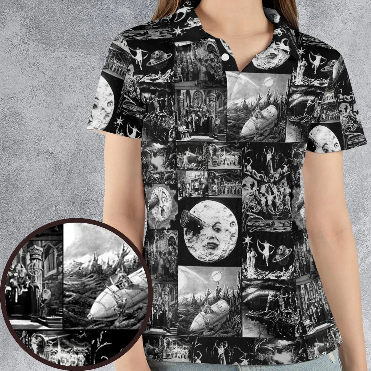 AOP Men/Women Polo Shirt - BES43TSN