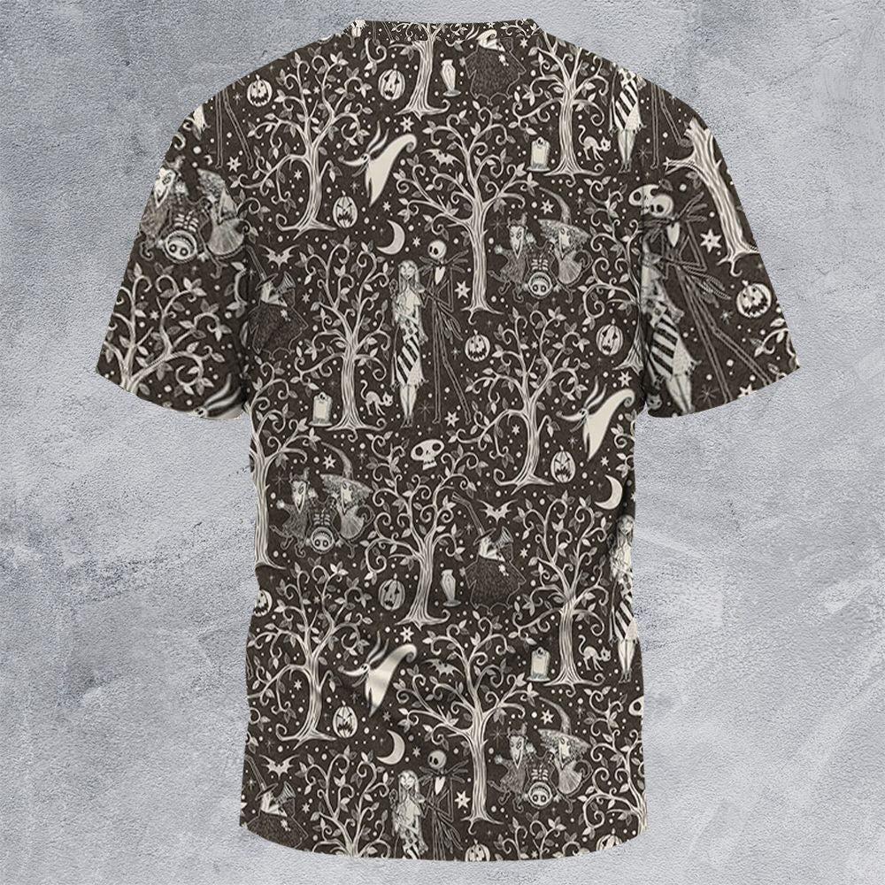 All-Over Print Unisex T-Shirt - H65ULLML -  - 4