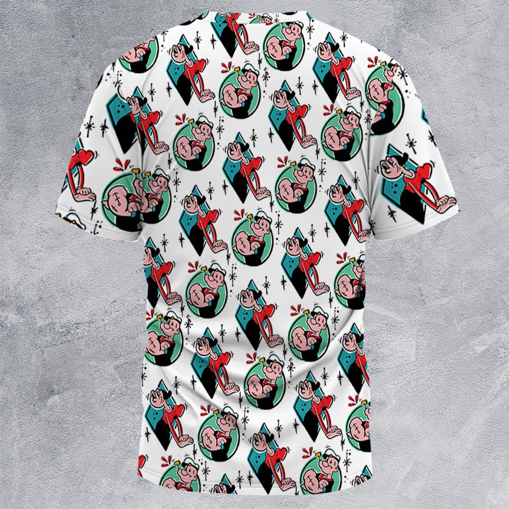 All-Over Print Unisex T-Shirt - 3WX1SV9H -  - 4