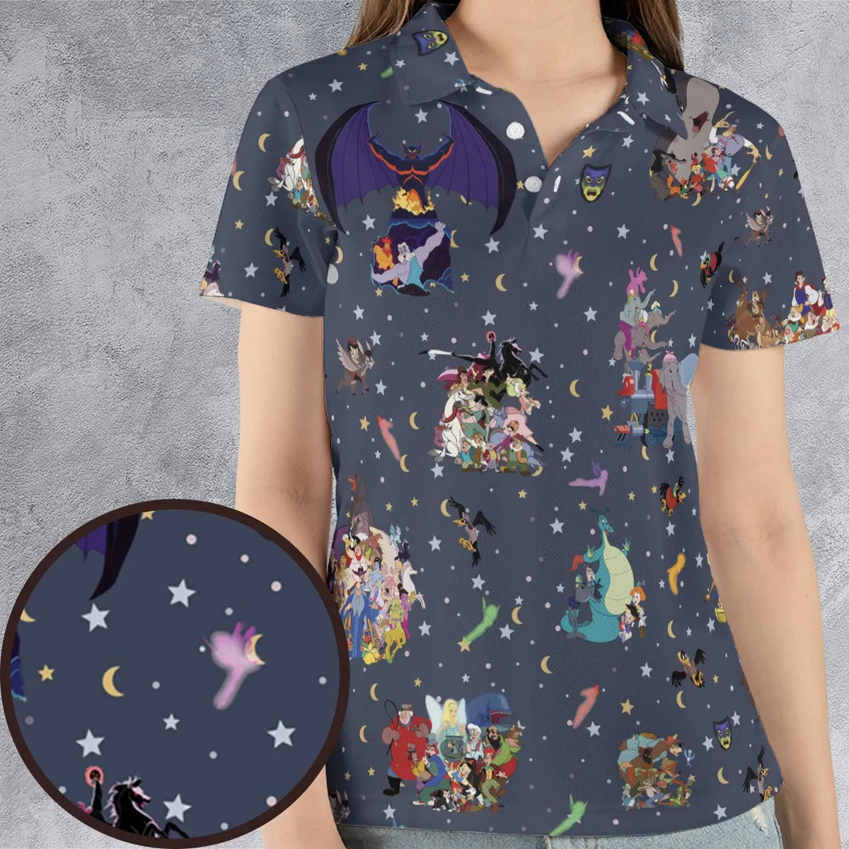 AOP Men/Women Polo Shirt - TFTNRB1W