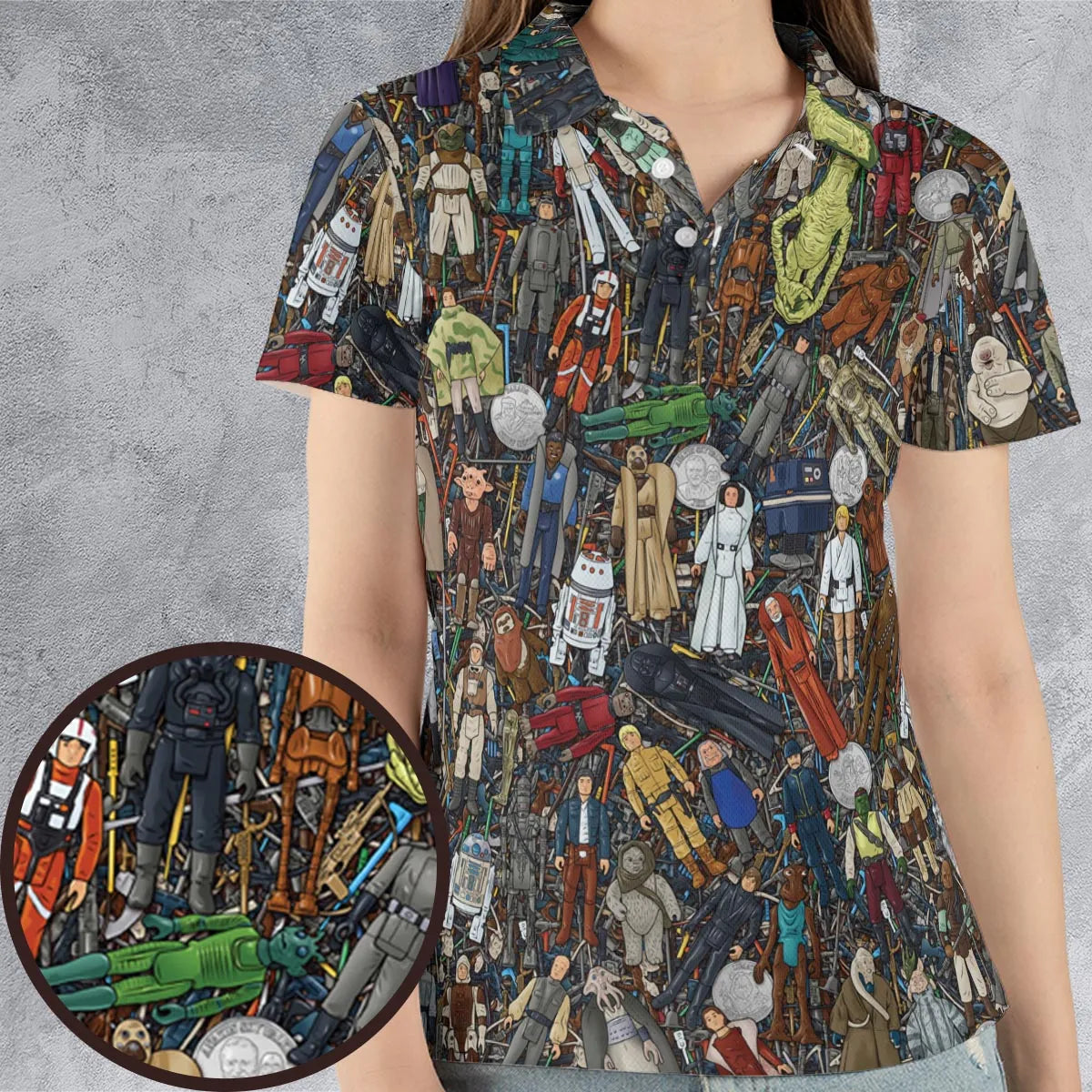 AOP Men/Women Polo Shirt - VNFX29FB