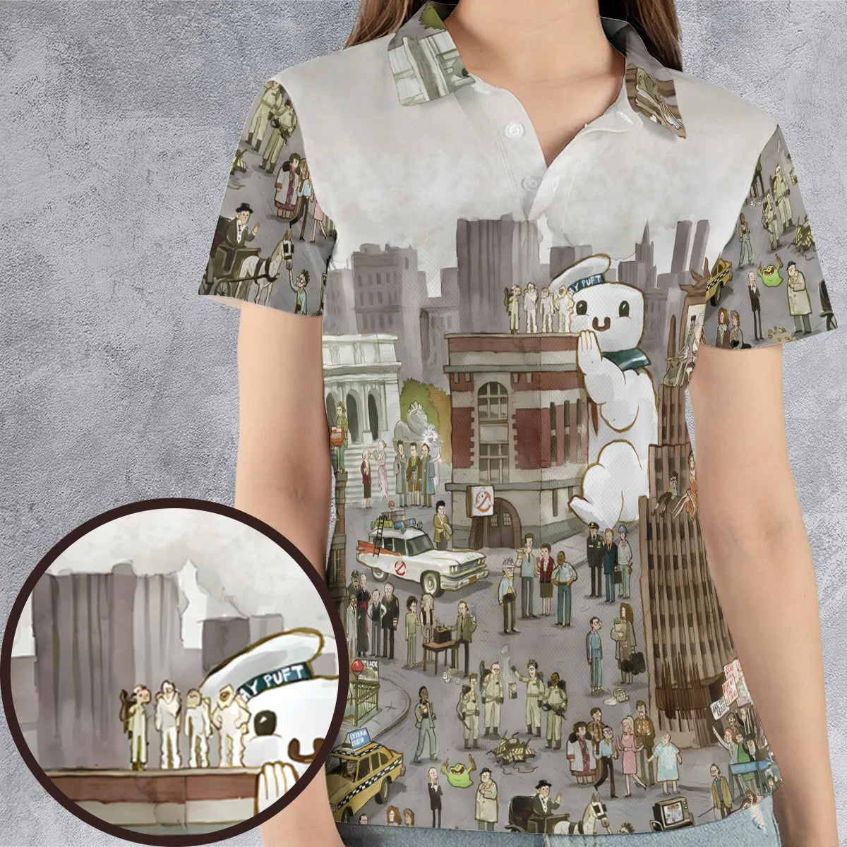 AOP Men/Women Polo Shirt - SDTXF5Z3