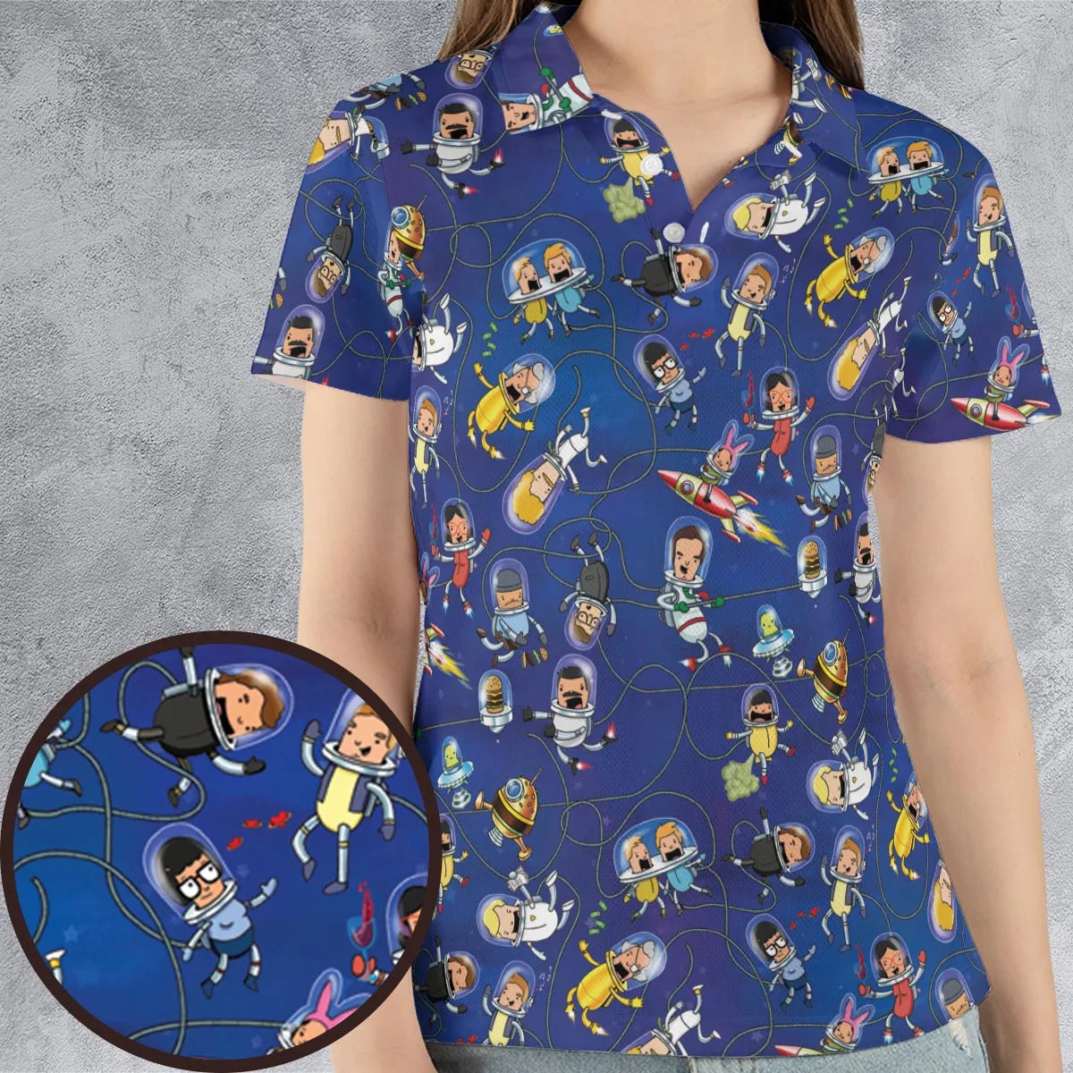 AOP Men/Women Polo Shirt - PGBVLC8K