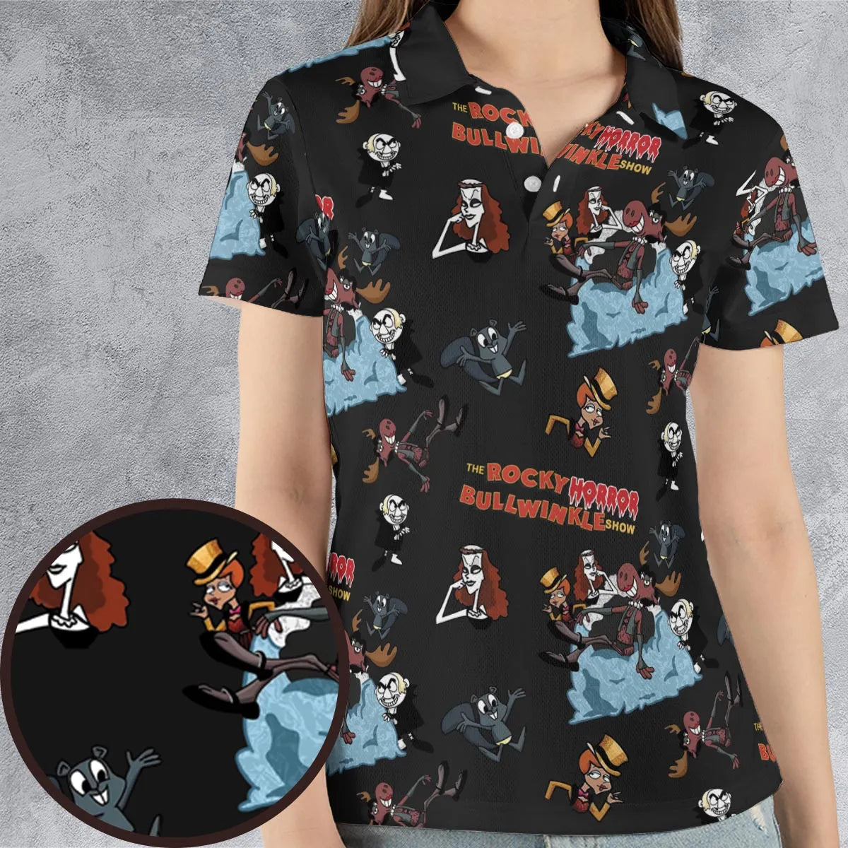 AOP Men/Women Polo Shirt - U7A7P8E6