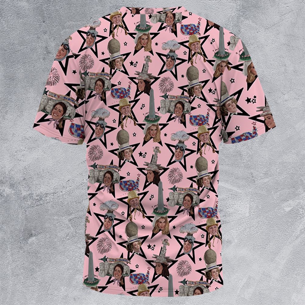 All-Over Print Unisex T-Shirt - QTQY57B6 -  - 4