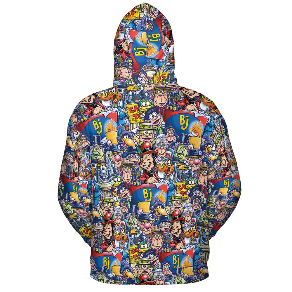 All-over Print Hoodie - E1MQ935B -  - 4
