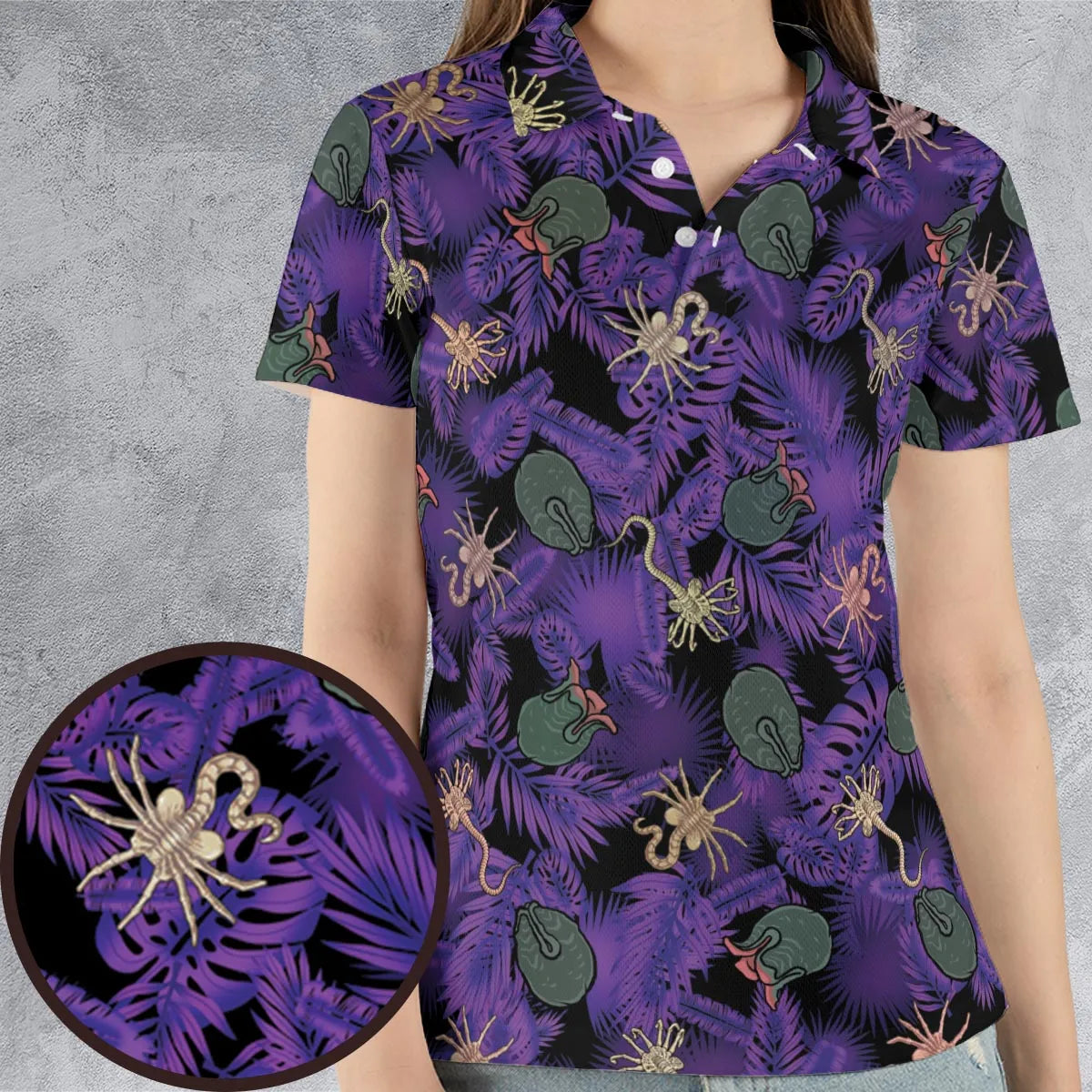 AOP Men/Women Polo Shirt - FDDVHRJZ