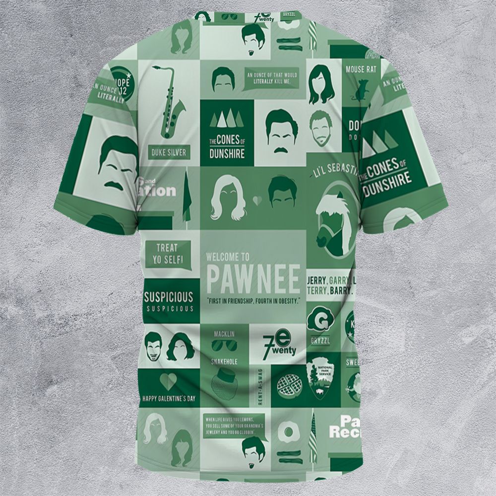 All-Over Print Unisex T-Shirt - QLQKK5BW -  - 4