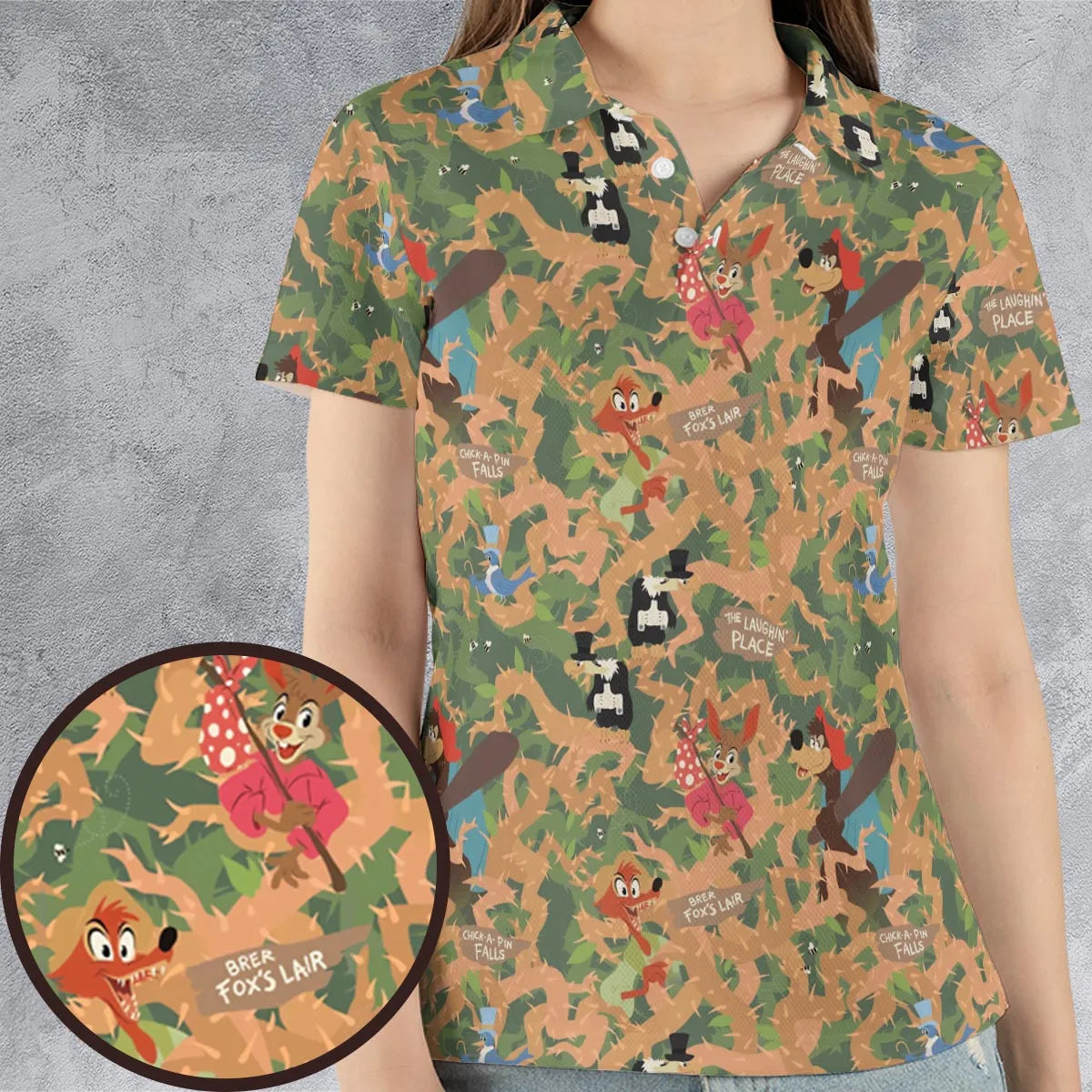 AOP Men/Women Polo Shirt - NVXPJ29H