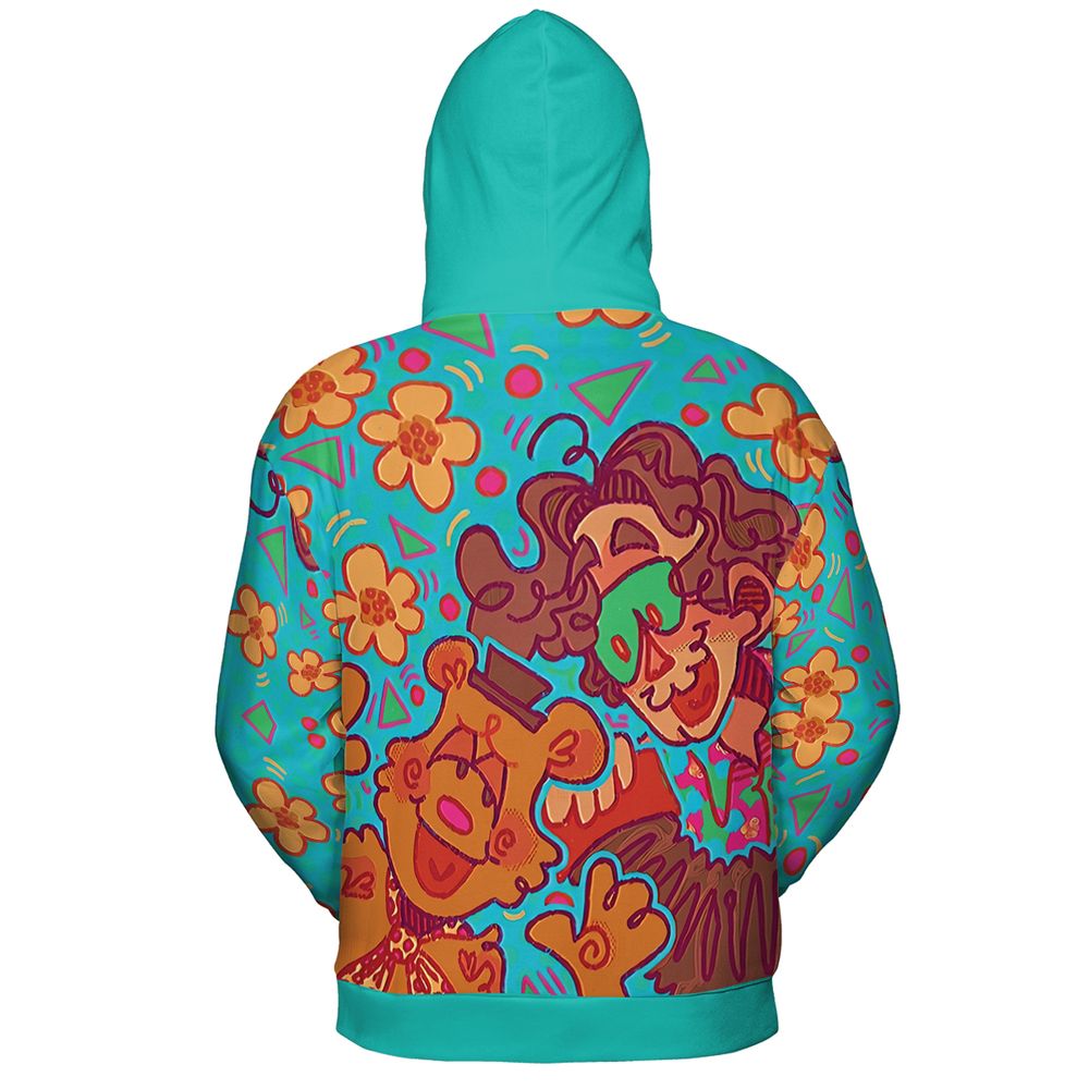 All-over Print Hoodie - DK1X6DXY -  - 4